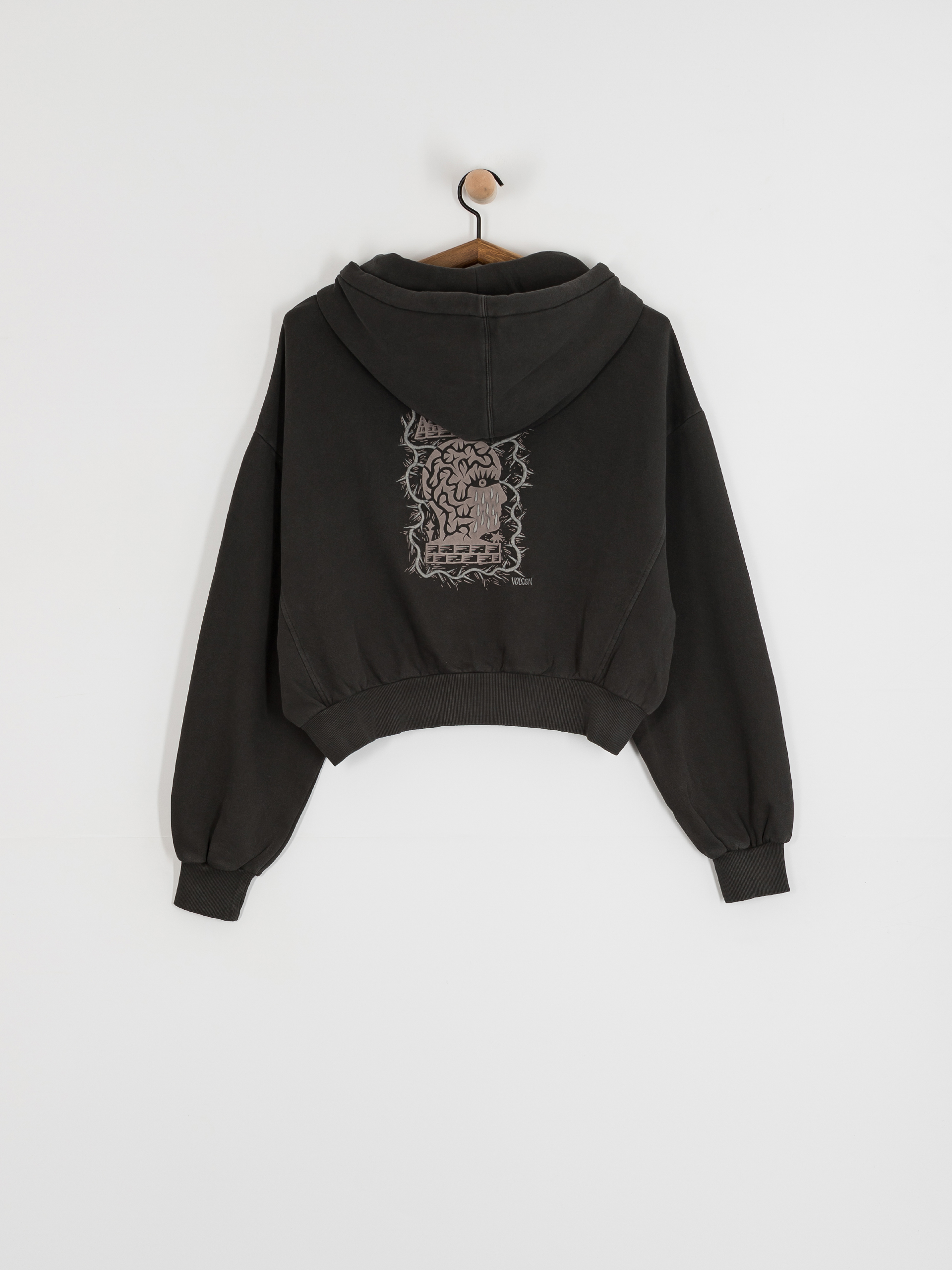 Volcom Fa Vaderetro HD Wmn Hoodie (vintage black)