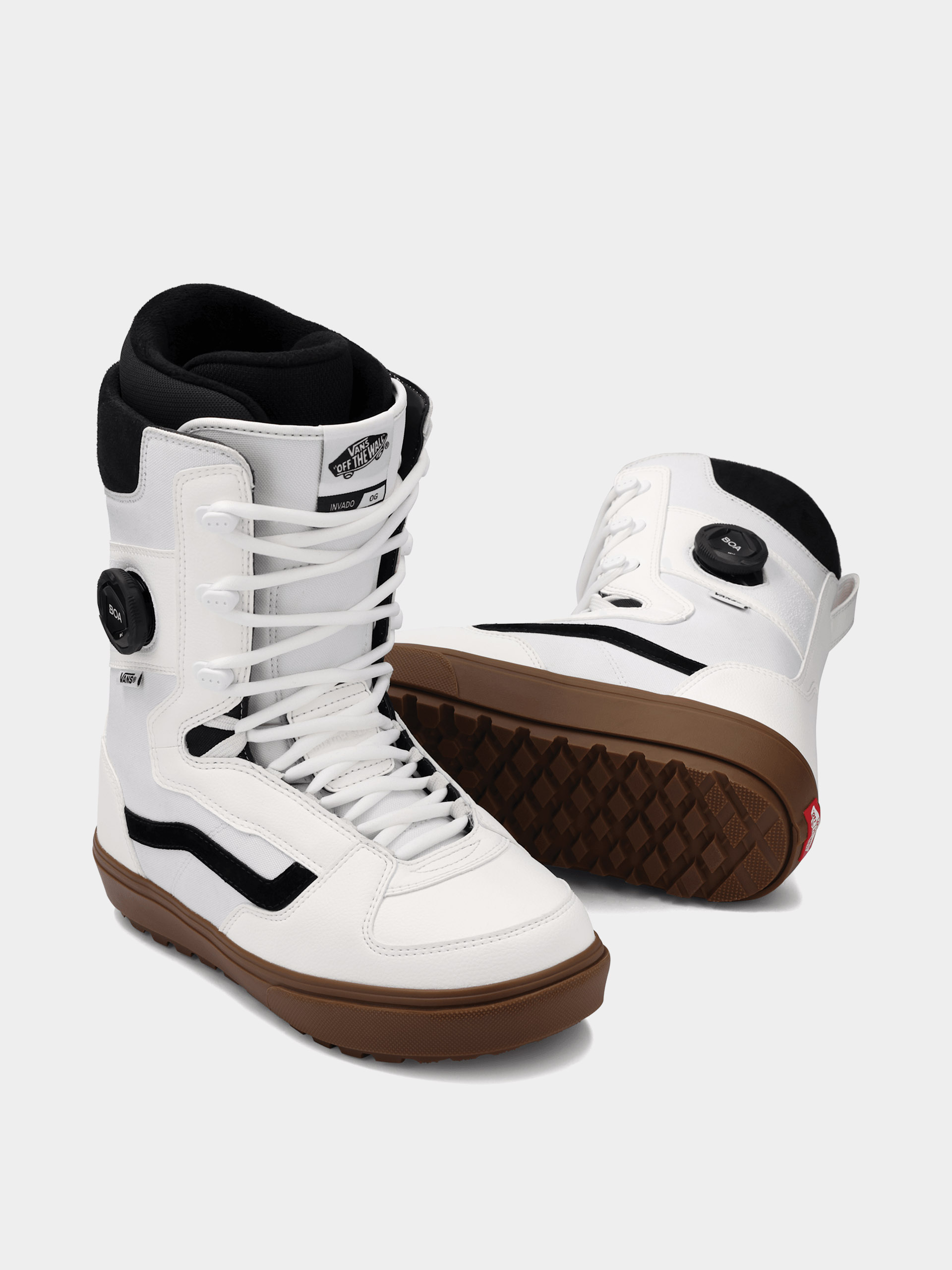 Vans Snowboard boots Invado Og - white (white/gum)