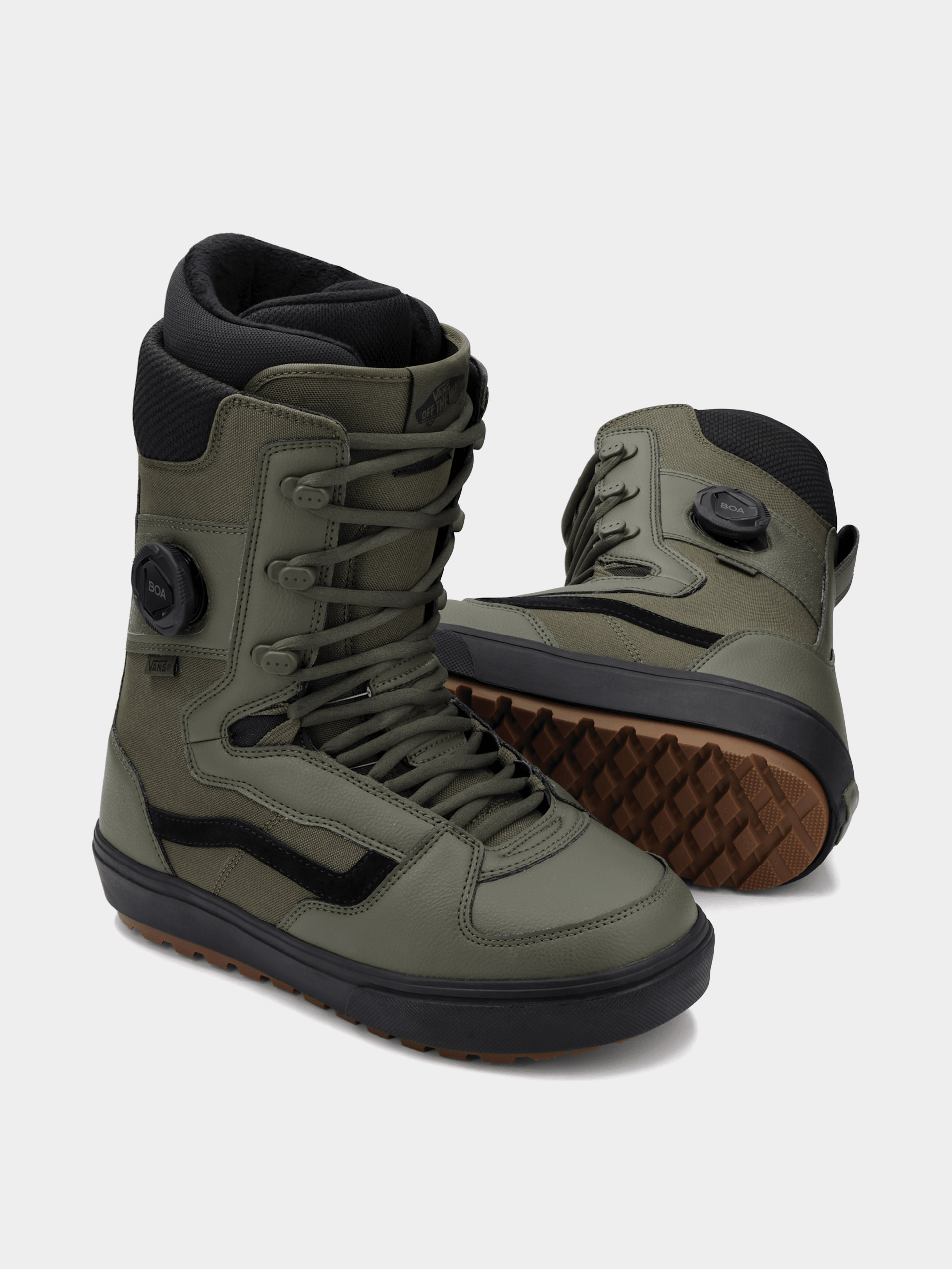 Vans Snowboard boots Invado Og - green (grape leaf)