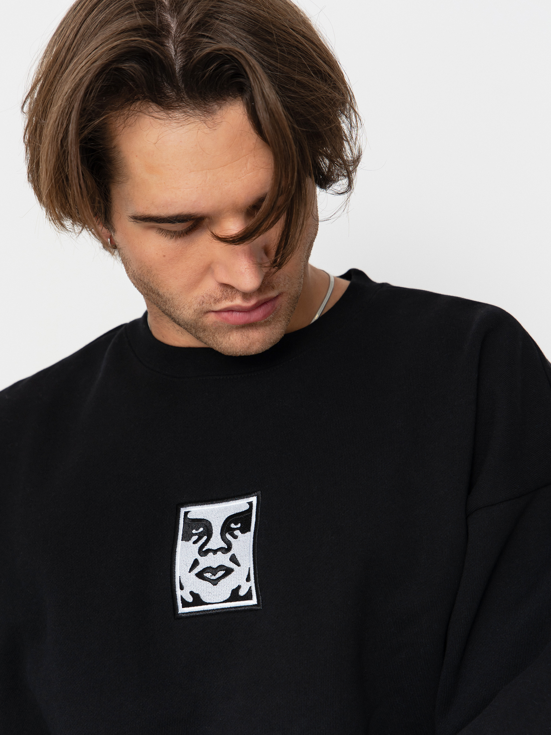 OBEY Icon Extra Heavy II Sweatshirt (black)