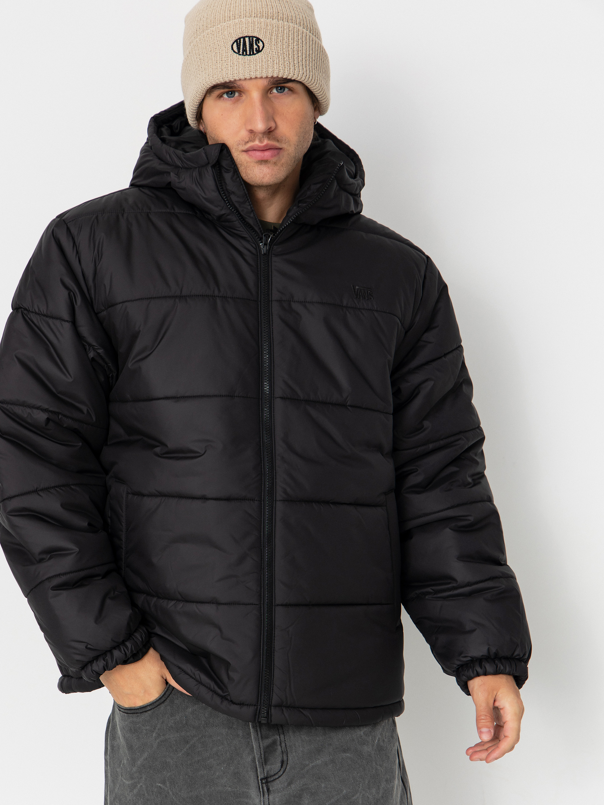 Vans Mte Bridgewood Reversible Puffer Jacket - black (black)