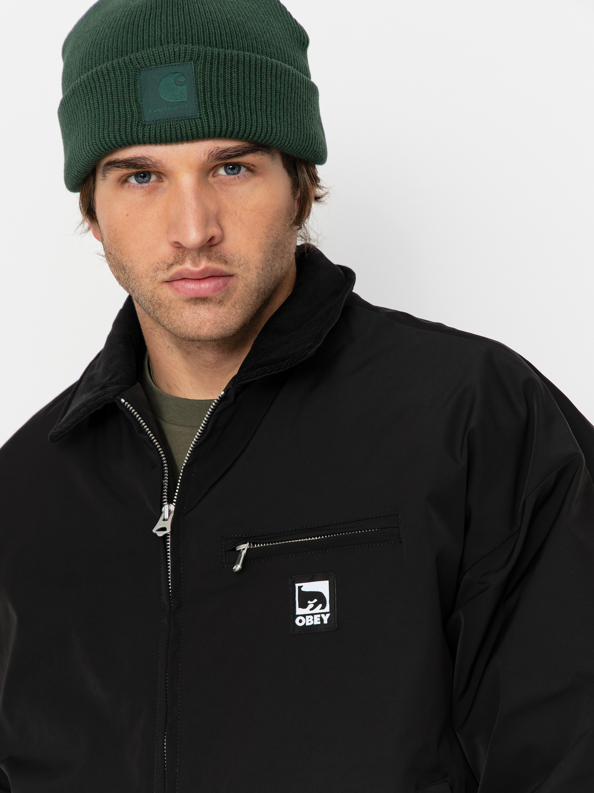 OBEY Jacket Elysian (black)