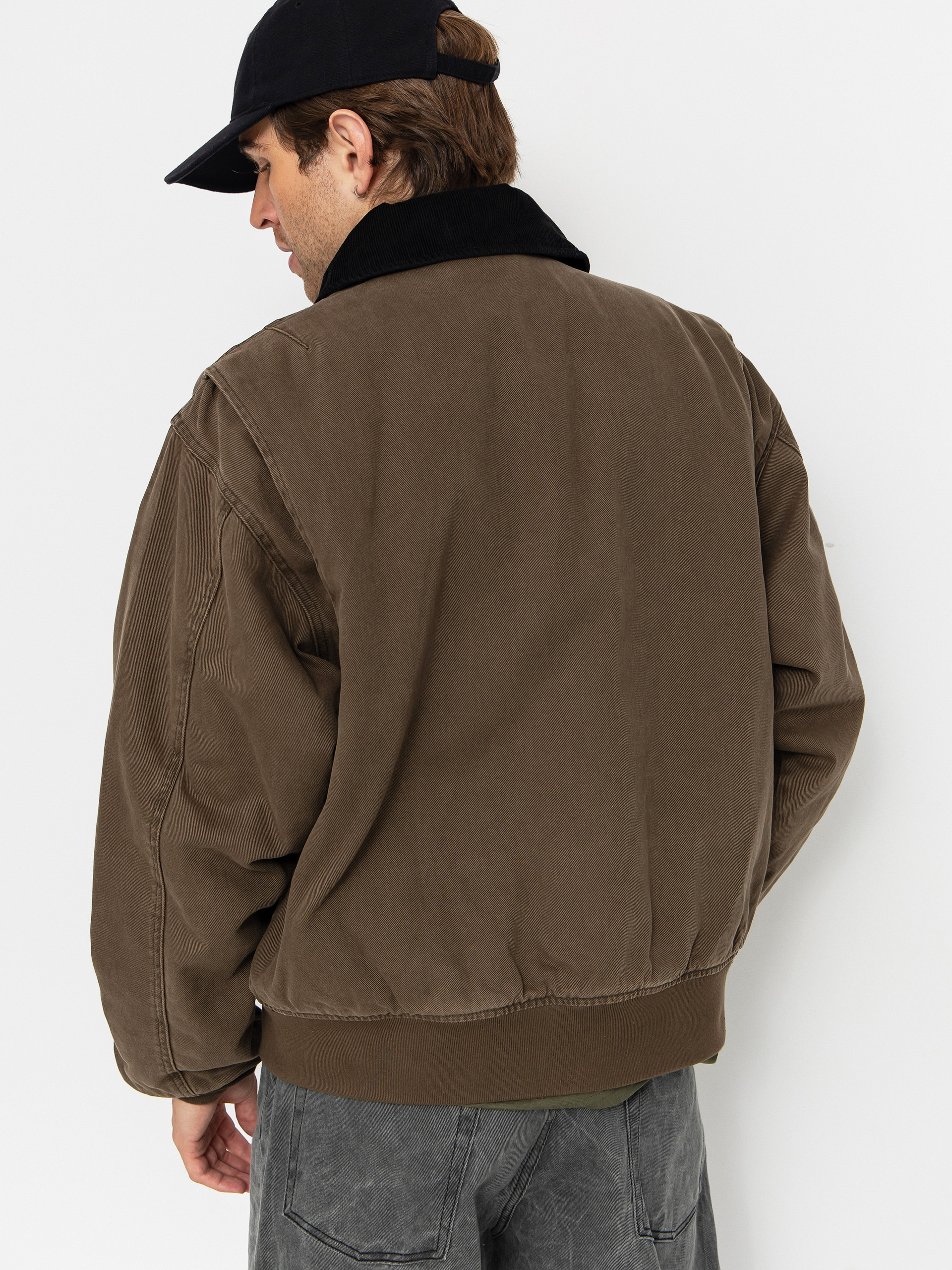 OBEY Jacket Fade Wash Cwu - green (wren faded wash)