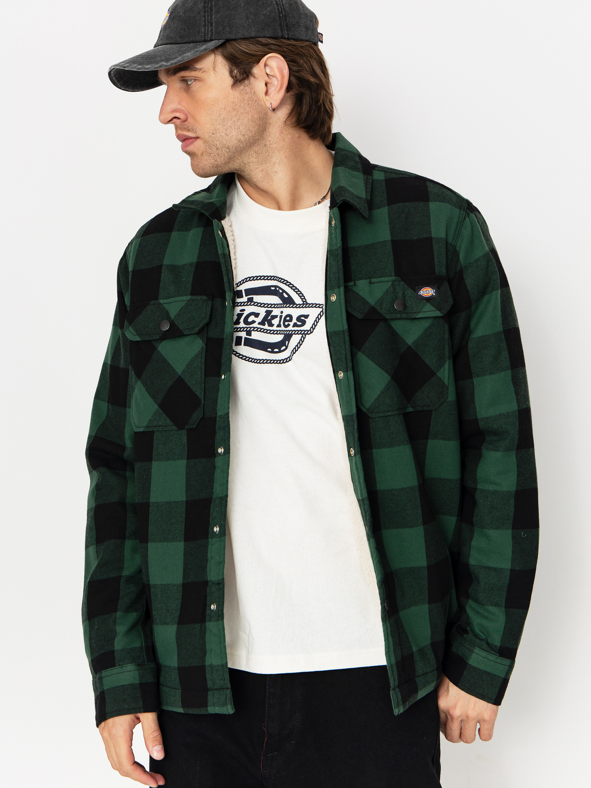 Dickies Lined Sacramento Jacket - green (pine needle green)