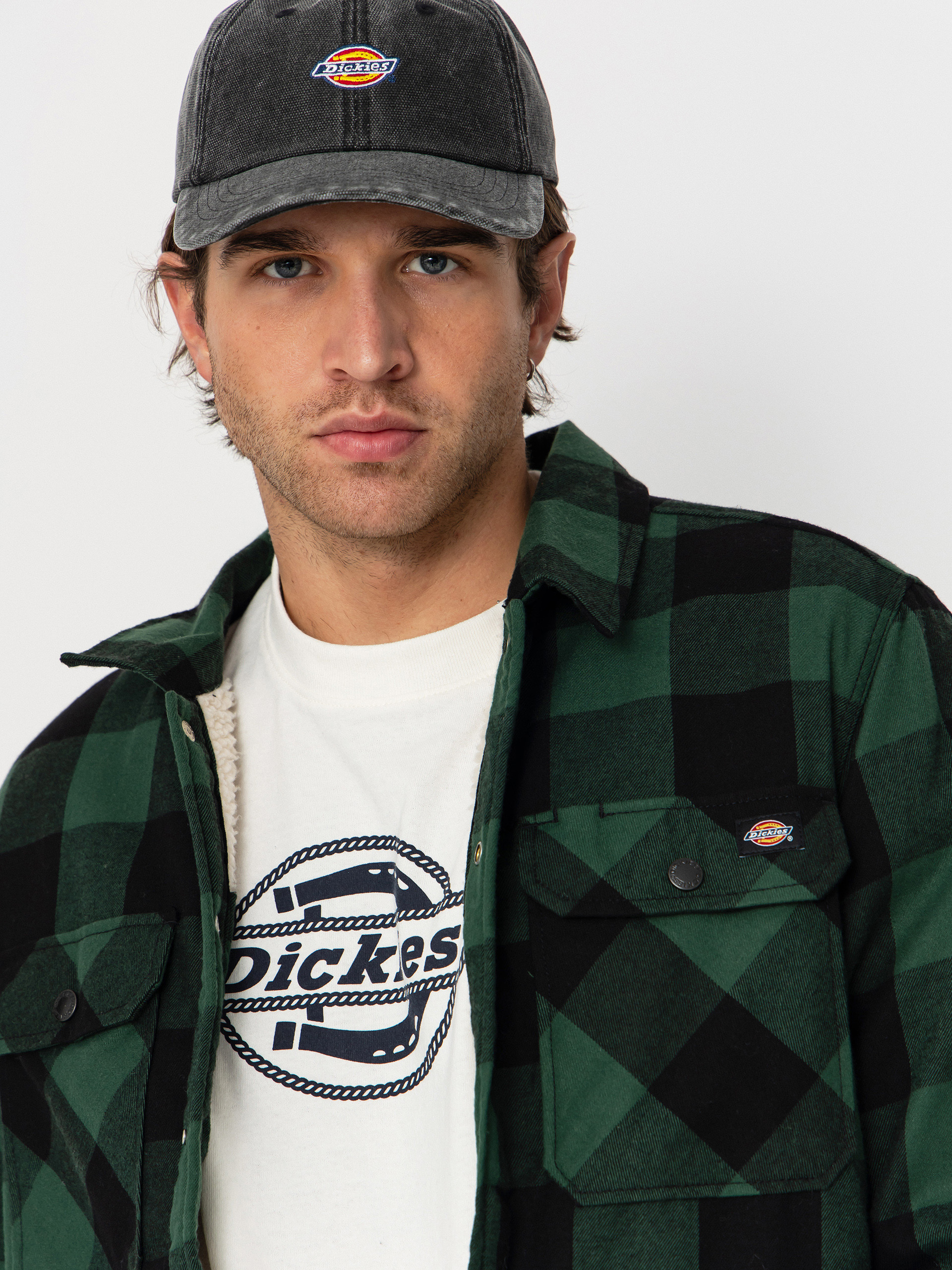 Dickies Lined Sacramento Jacke (pine needle green)