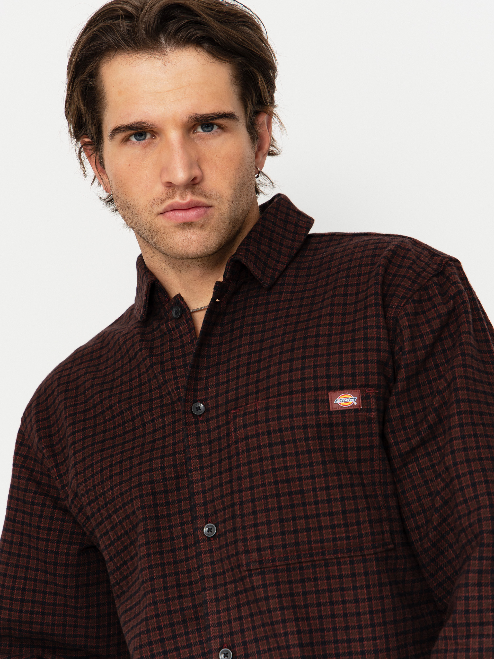 Dickies Shirt Hendersonville - brown (andorra)