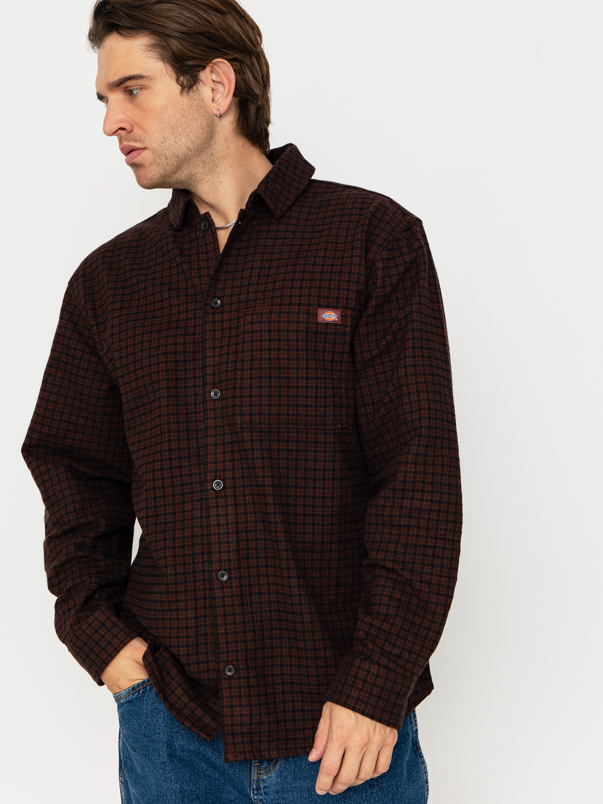 Dickies Shirt Hendersonville - brown (andorra)