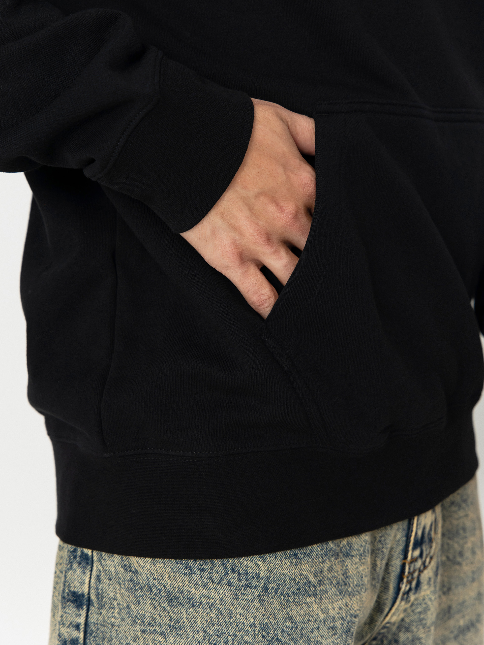 Fox Slogan HD Hoodie (black)