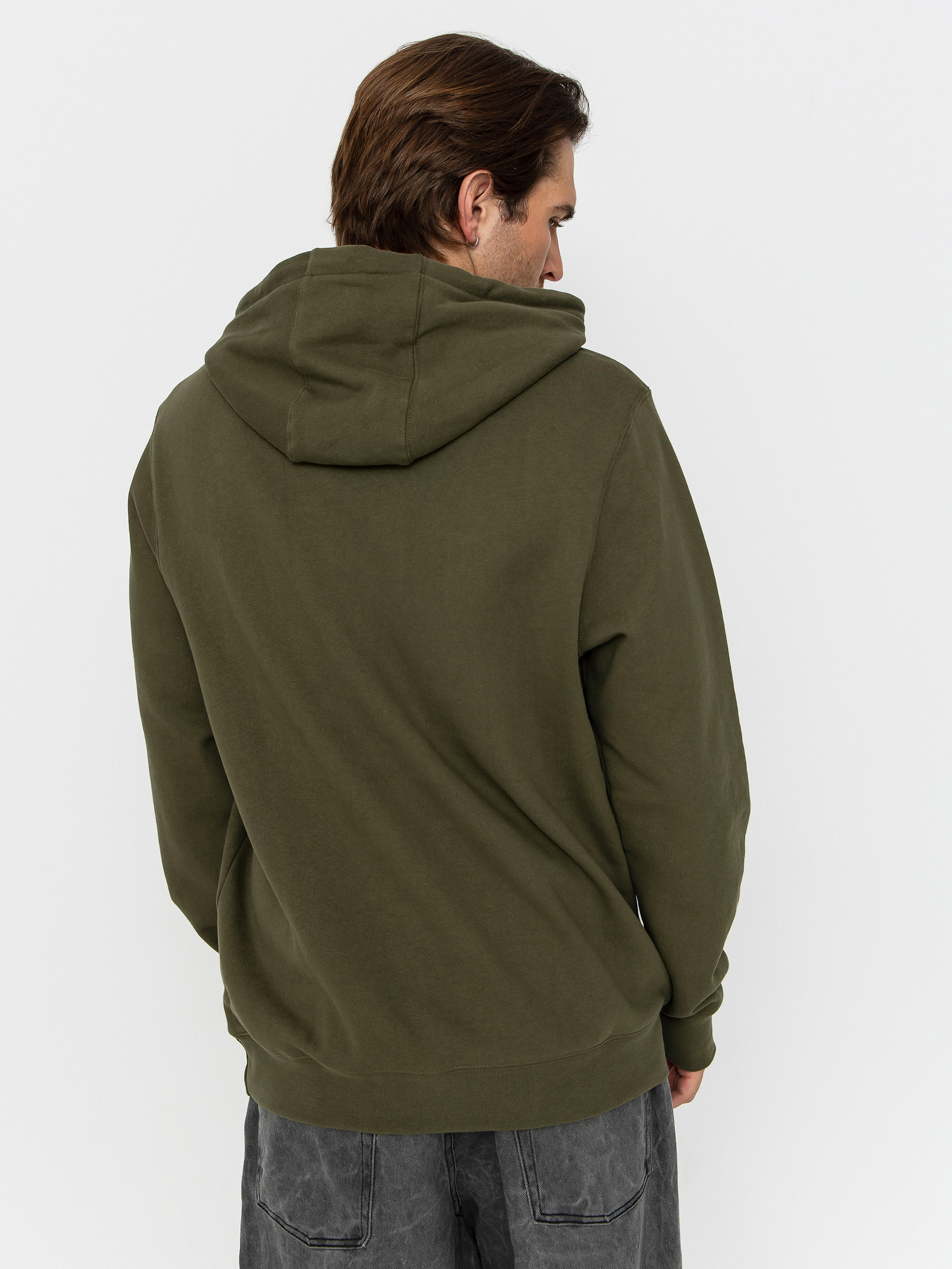 Fox Bolt HD Hoodie (olive green)
