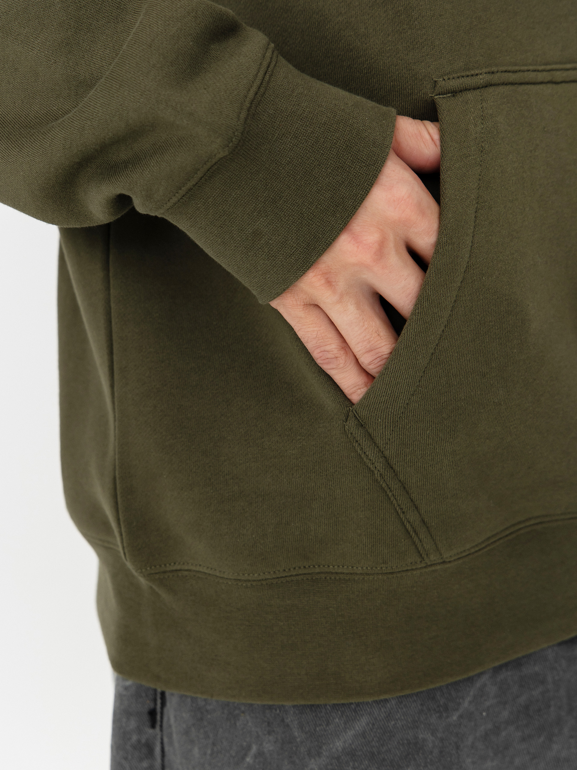 Fox Bolt HD Hoodie (olive green)