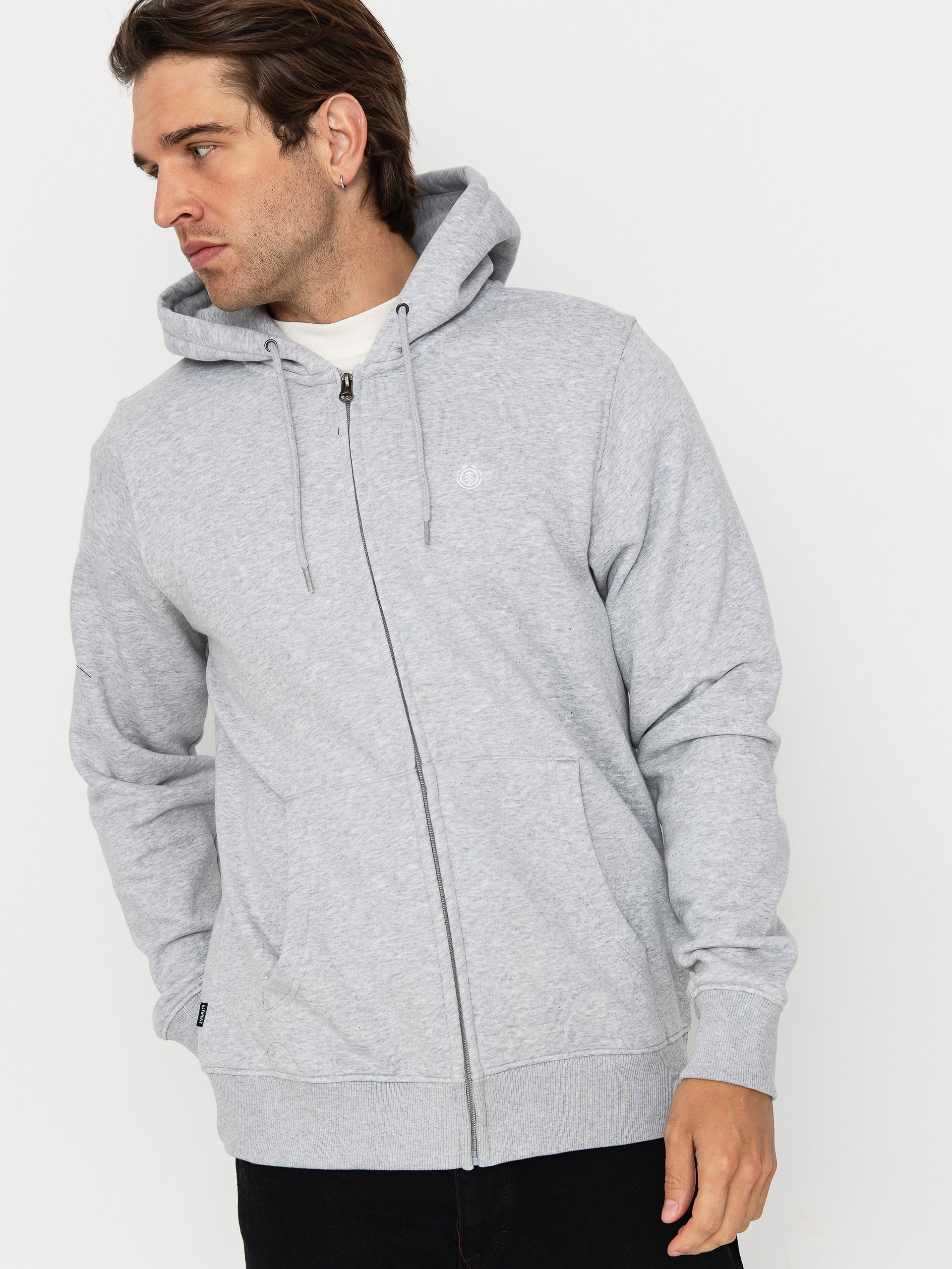 Fox Hoodie Next Level ZHD - grey (heather graphite)