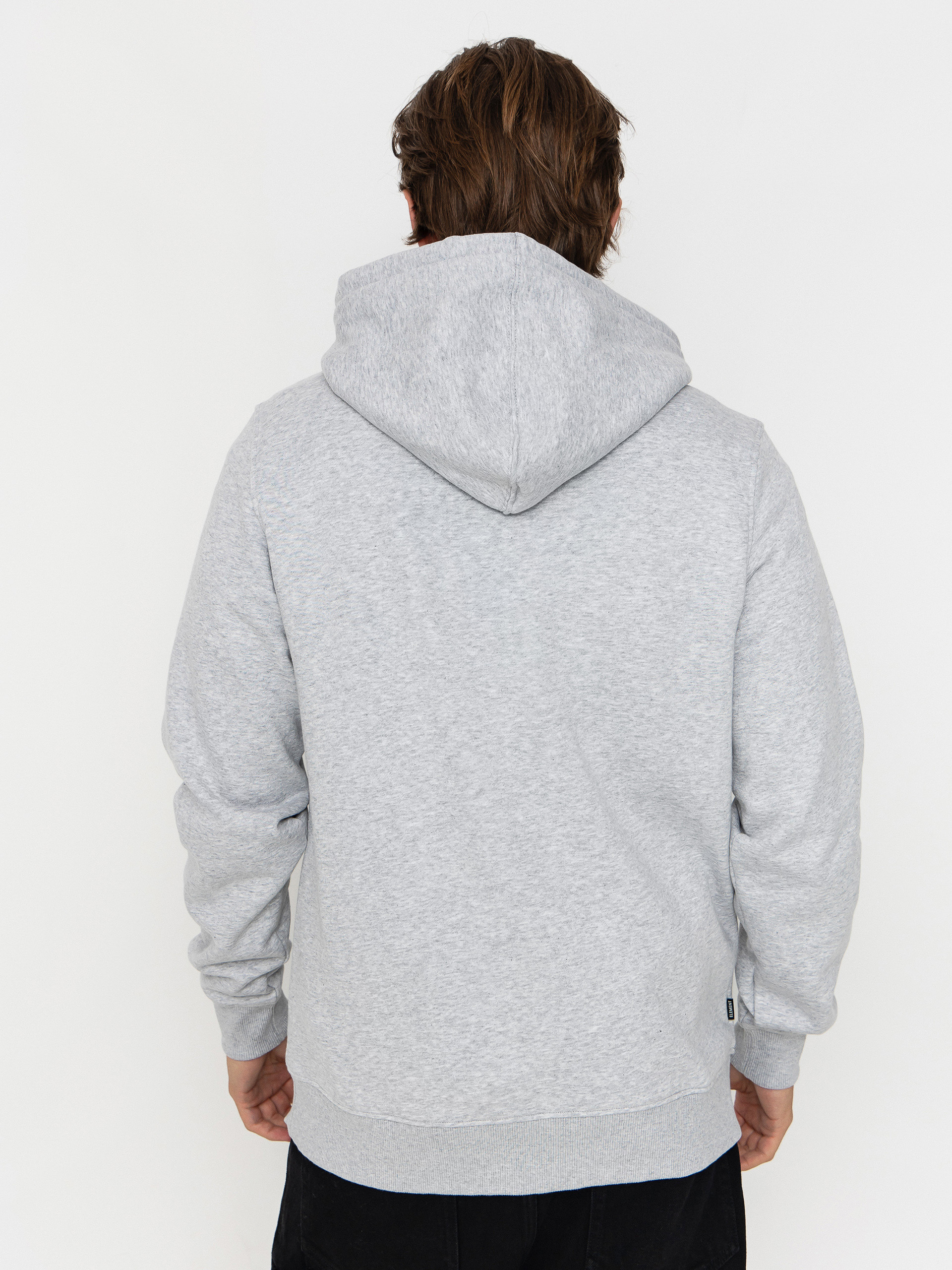 Element Icon Embroidery ZHD Hoodie (mid grey heather)