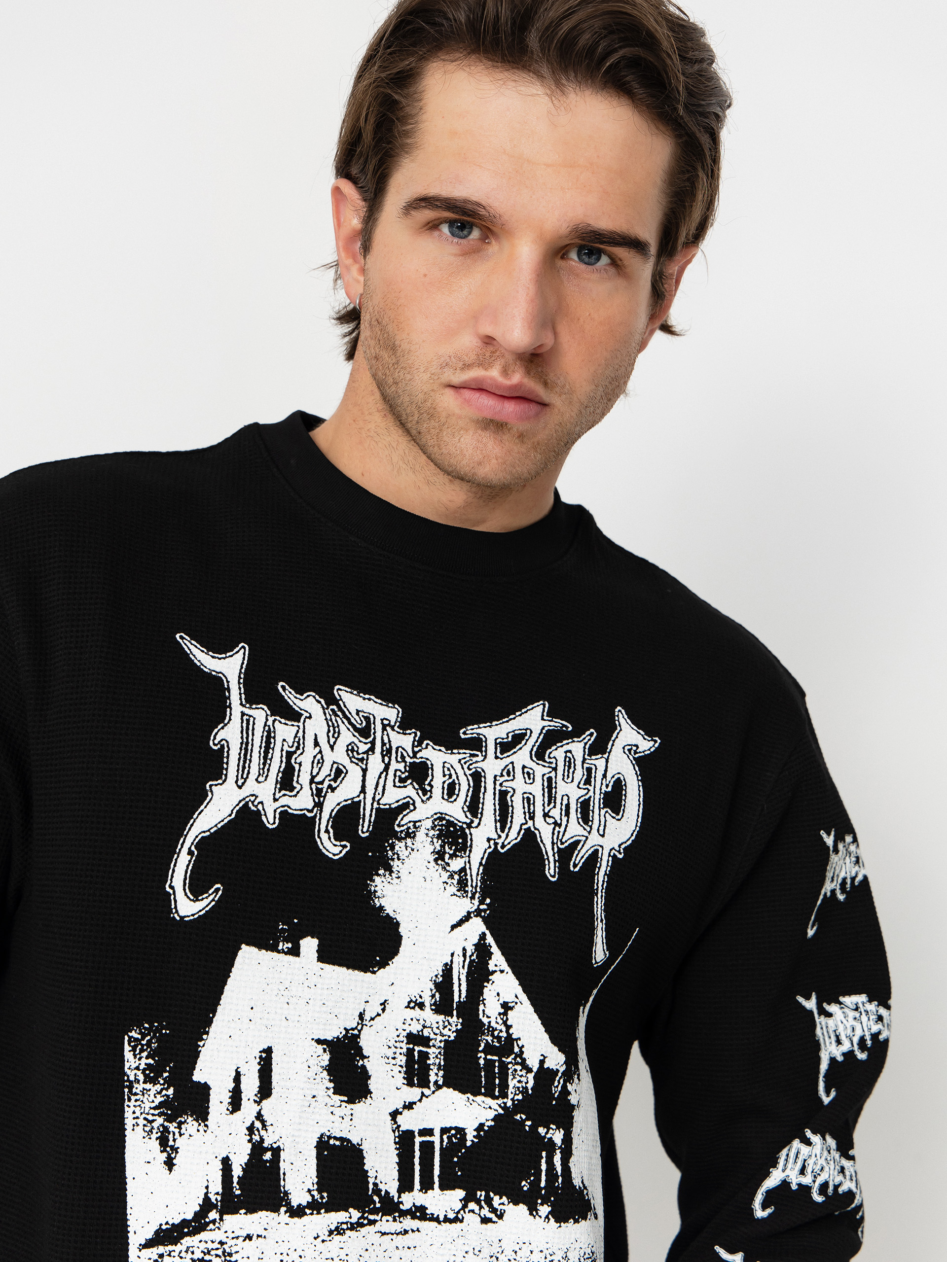 Wasted Paris Longsleeve Ignited Thermal (black)