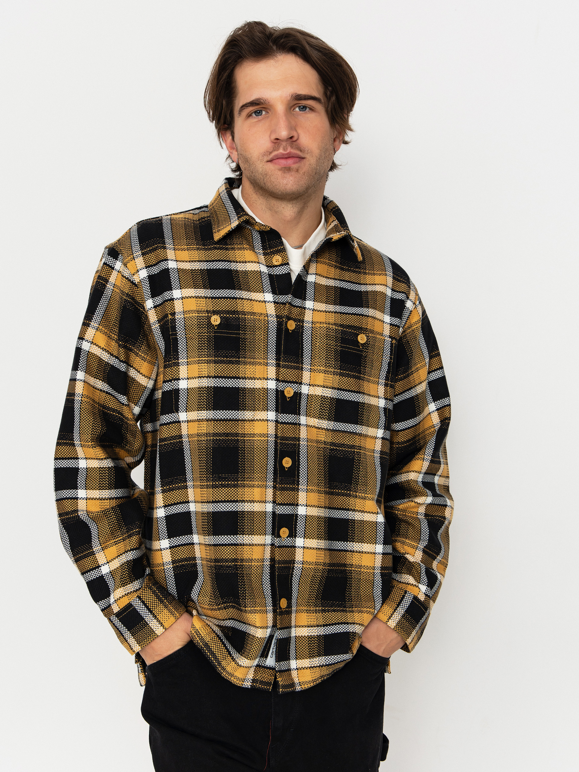 Carhartt WIP Morrison Rugby Shirt - green (conifer)