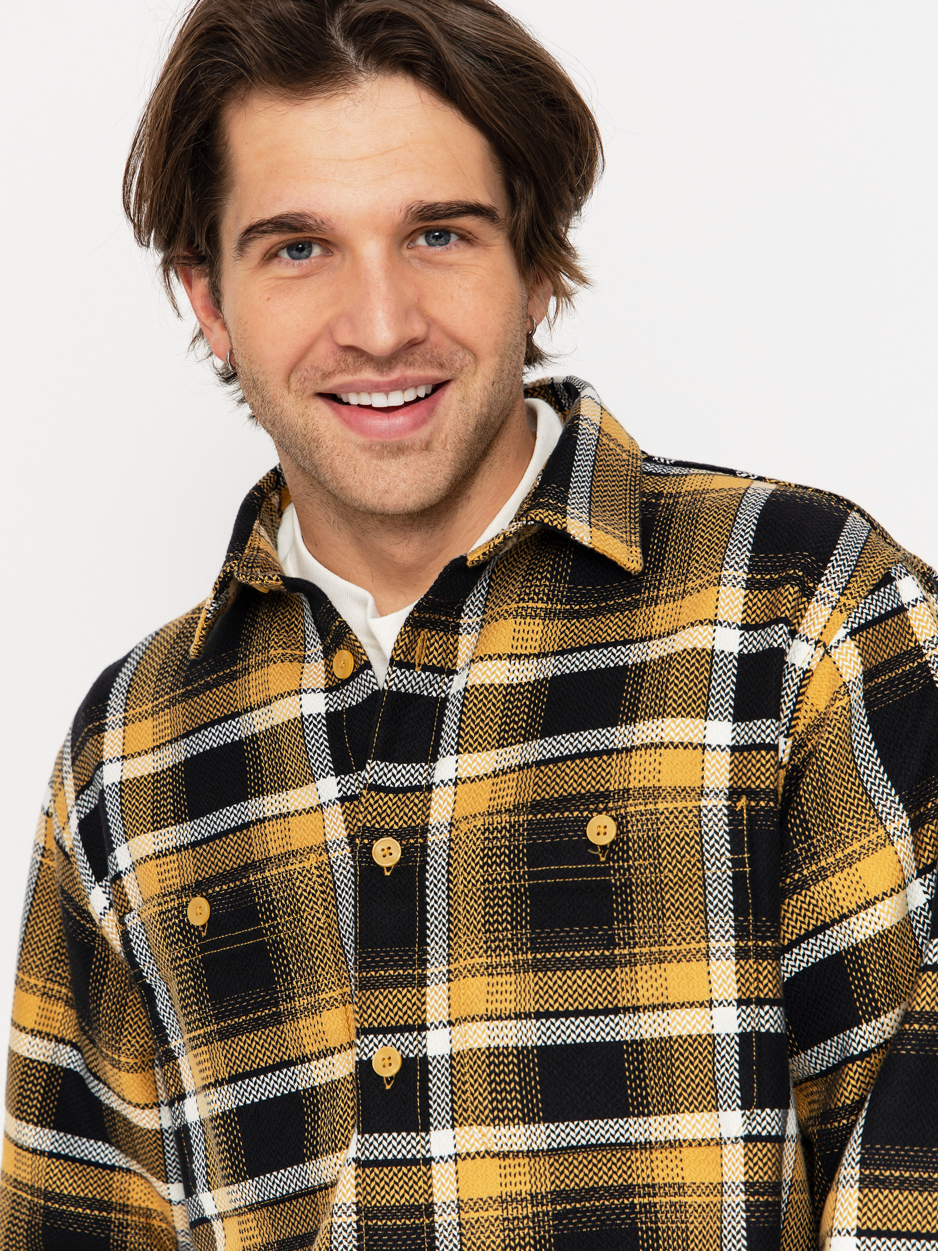 Carhartt WIP Shirt Vaughn (vaughn check/dijon)