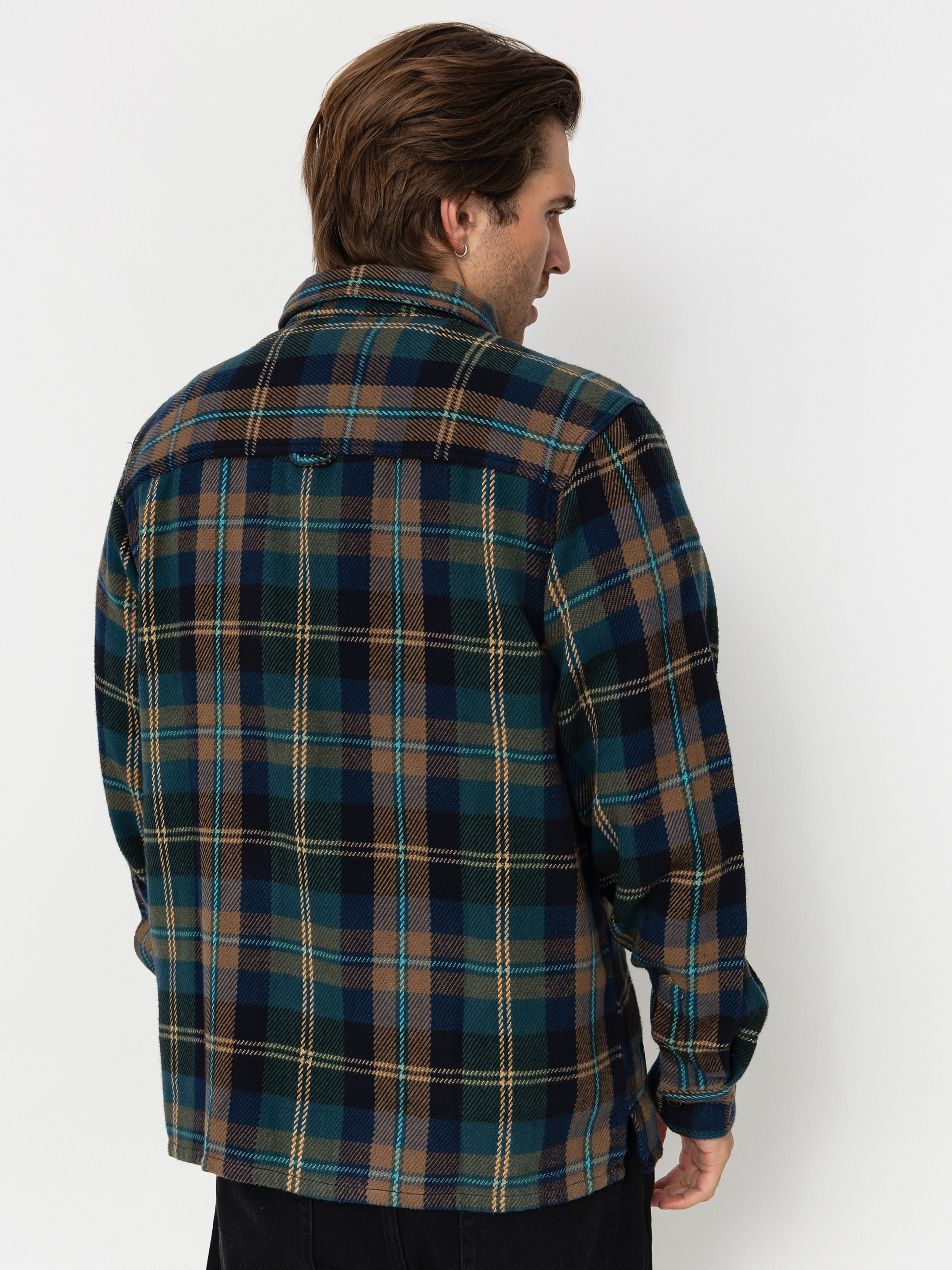 Iriedaily Chillax Lumber Shirt (cara black)