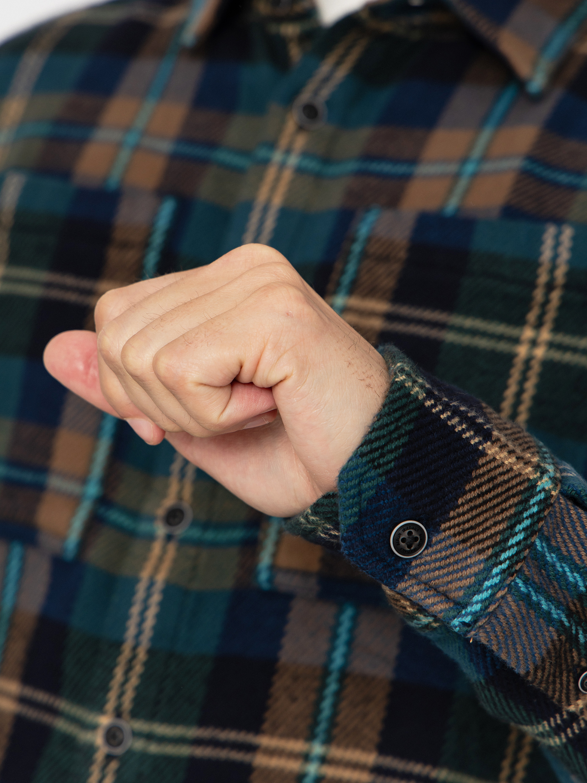 Iriedaily Chillax Lumber Shirt (cara black)