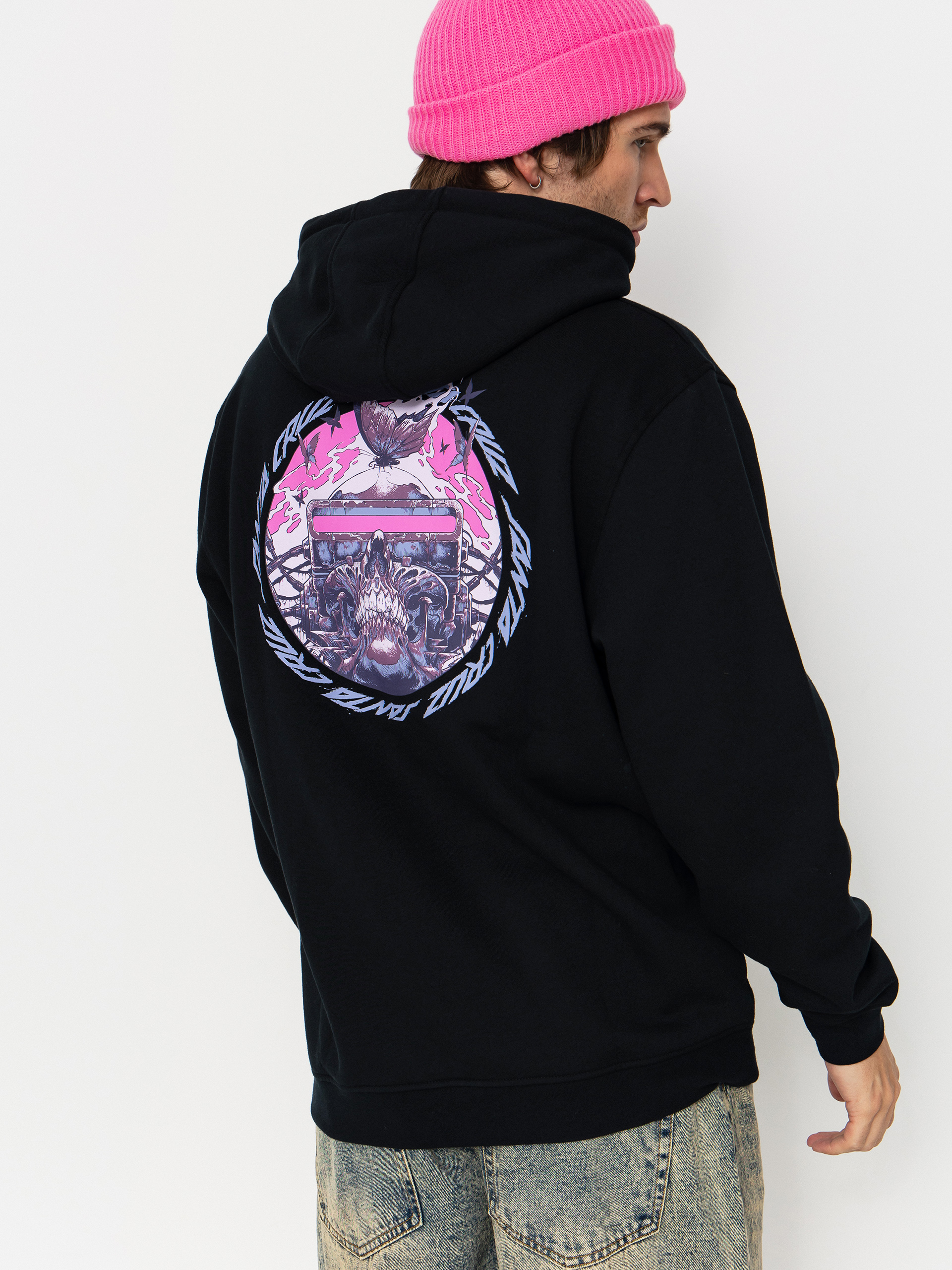 Santa Cruz Sweatshirt Wooten Cyber (black)