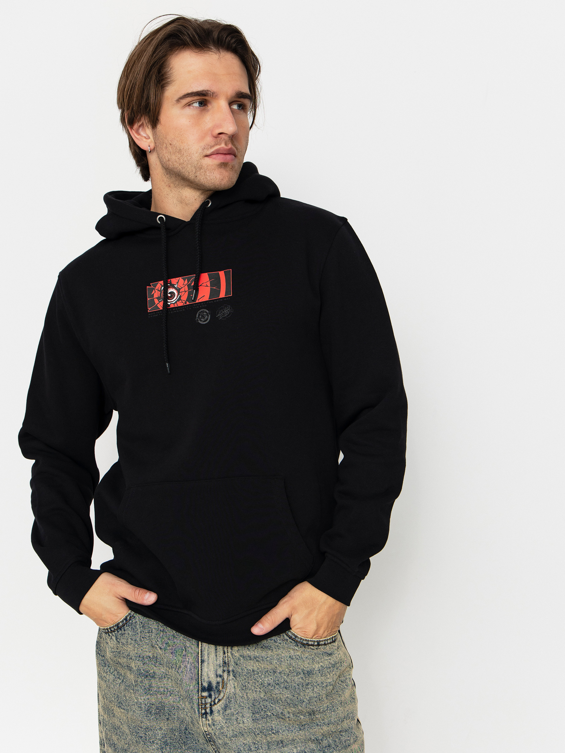 Santa Cruz Roskopp Dissect Strip Sweatshirt (black)