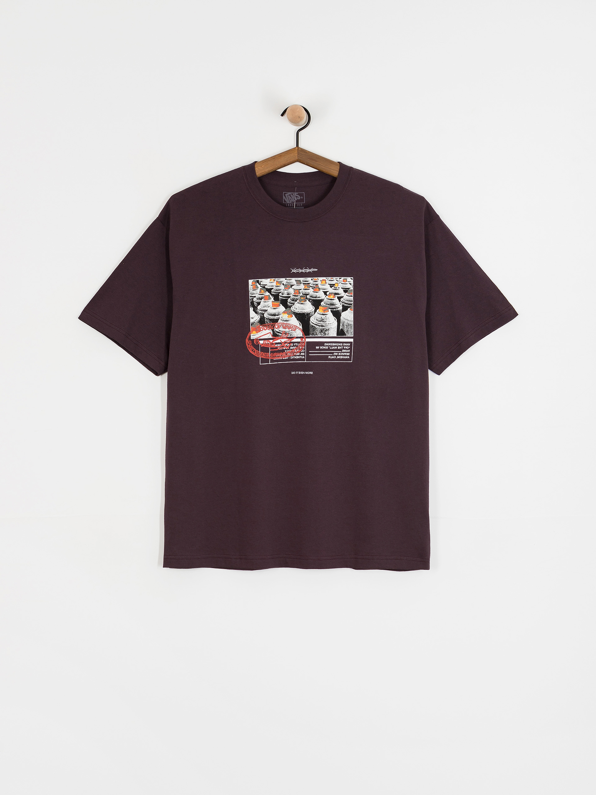 Vans Style Tips T-Shirt (dark port)