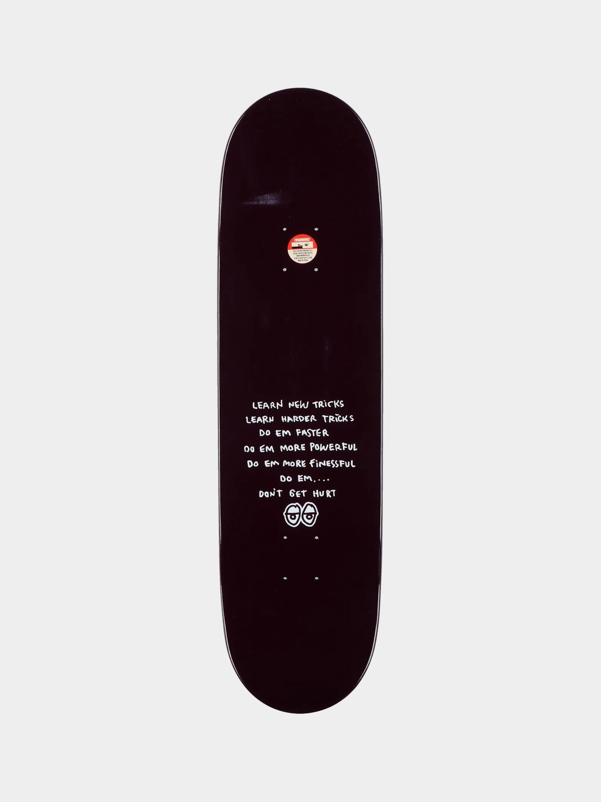 Krooked Deck Wilson Flame (black)