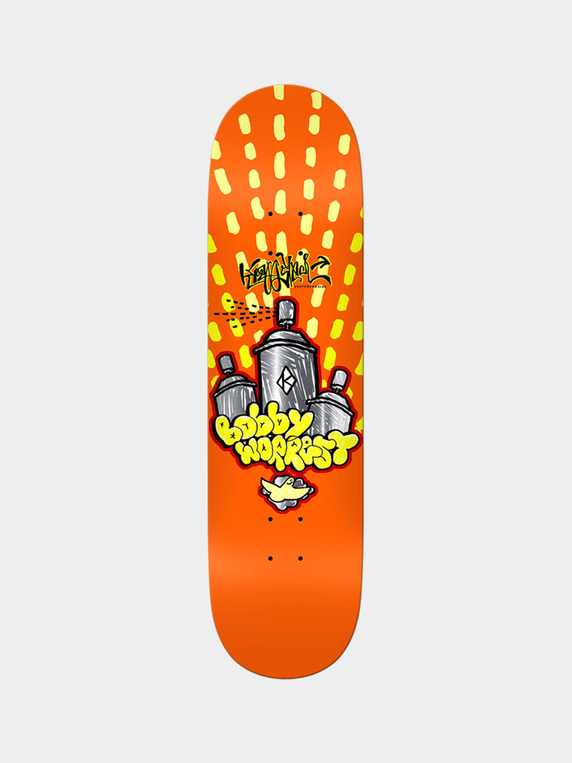 Krooked Deck Worrest Redux (orange)