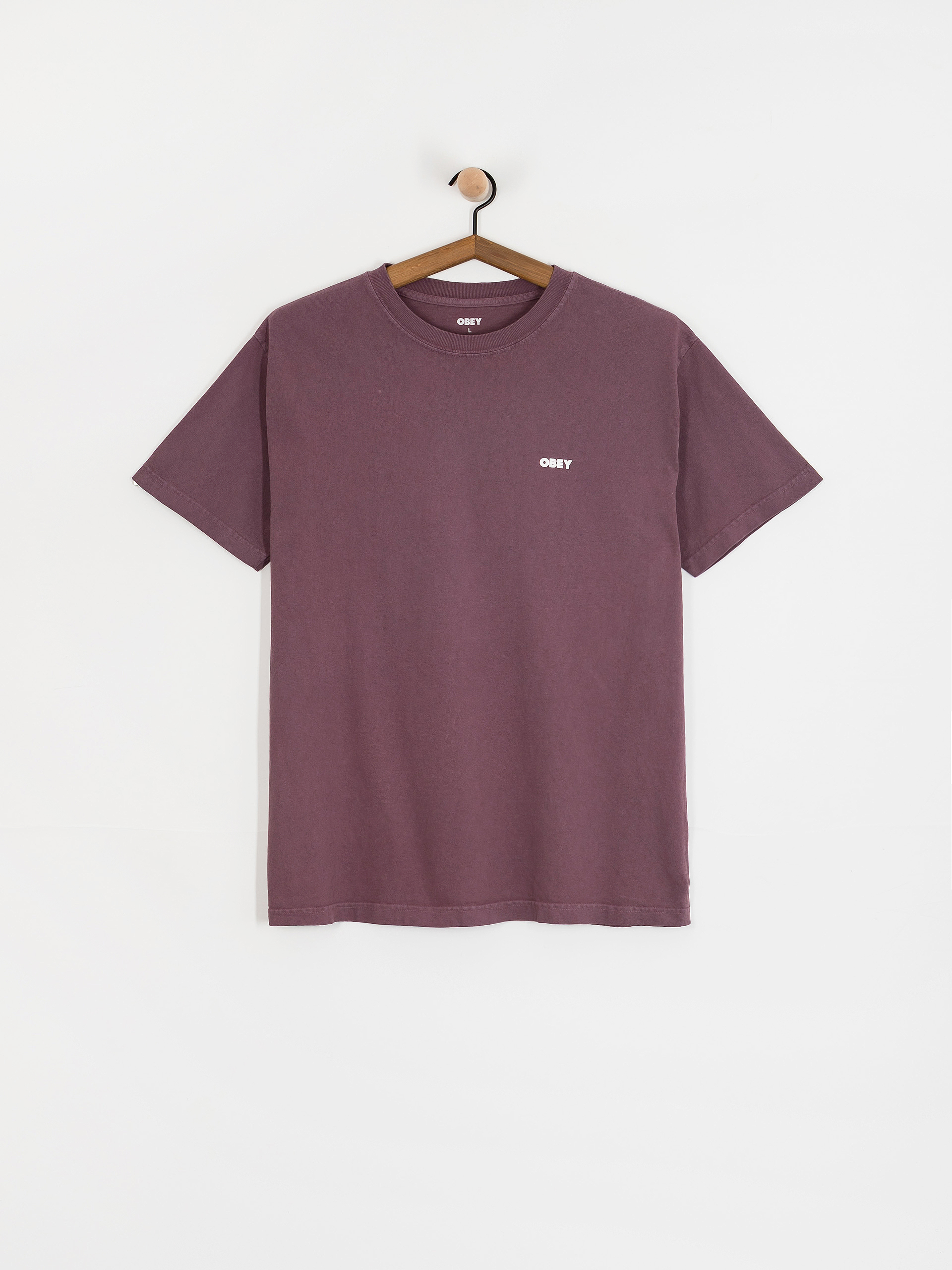 OBEY Obey Bold Icon Face T-Shirt (pigment plum perfect)