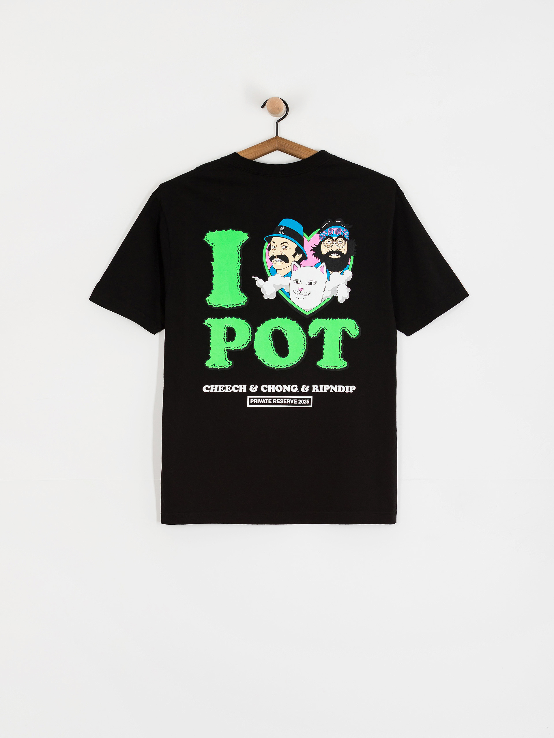 RipNDip I Love Pot T-Shirt (black)