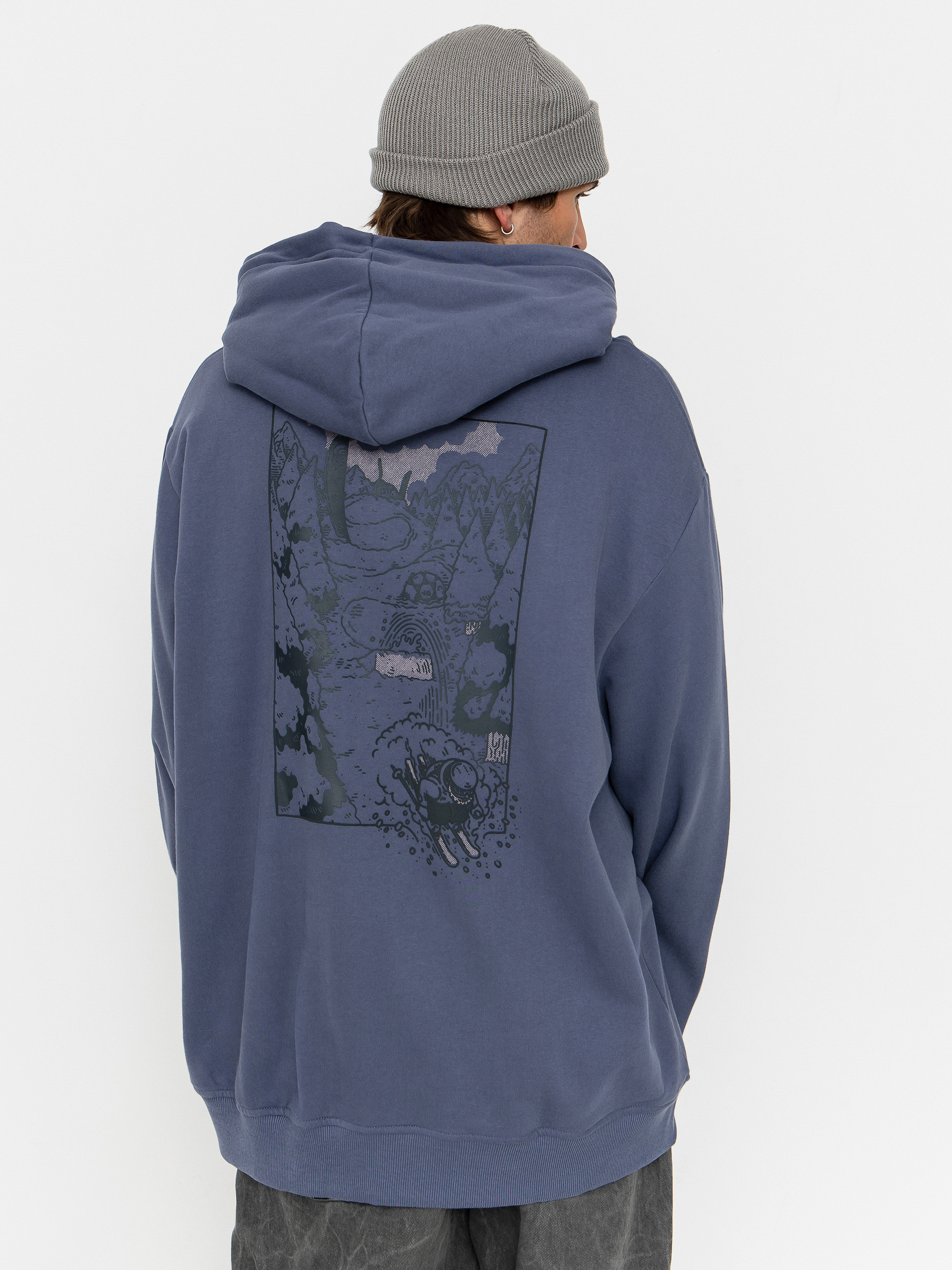The North Face Hoodie Powder Days Relaxed HD (twilight galaxy)