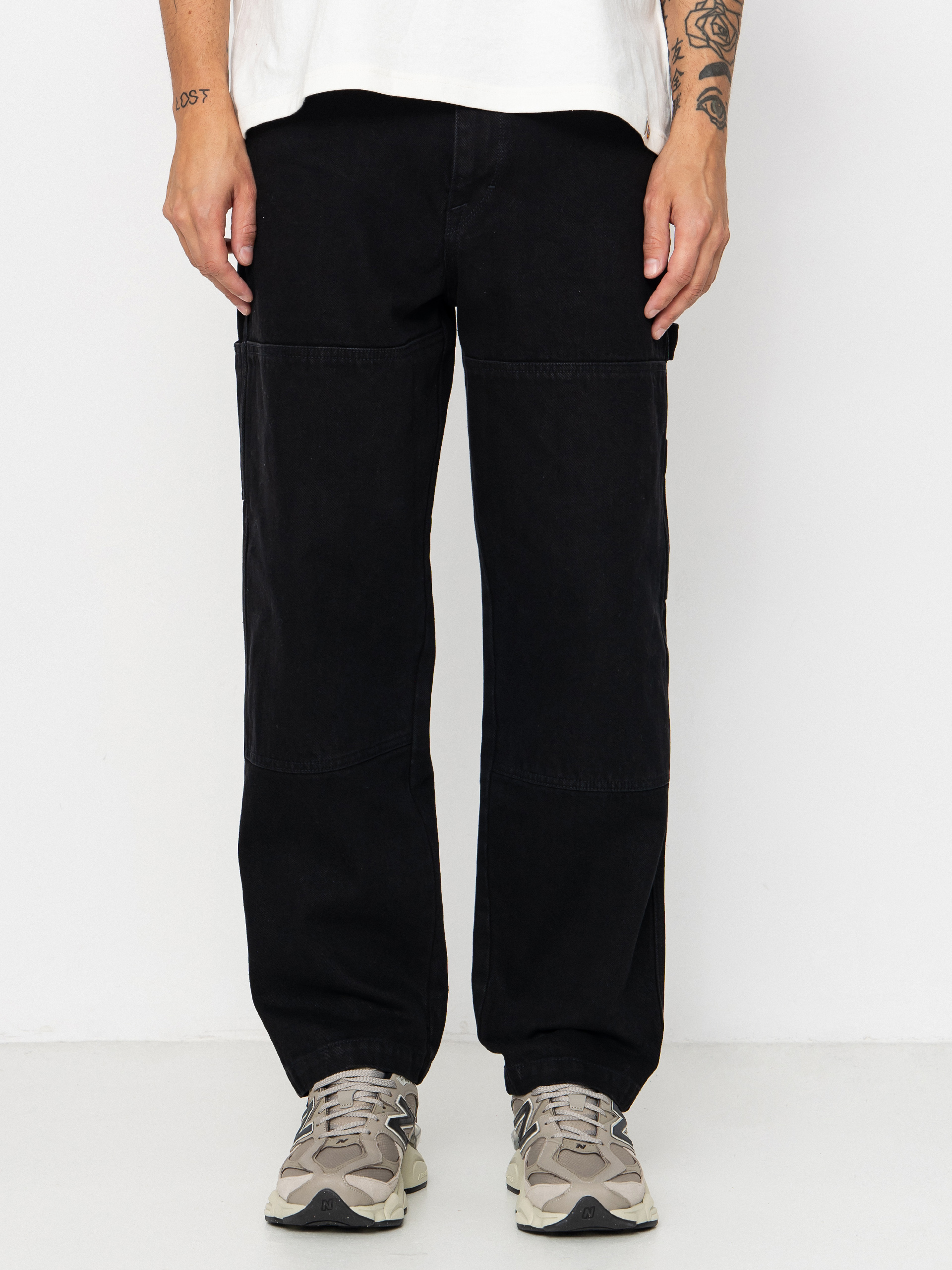Volcom Pants Karpendter Lse Tprd Denim (black)