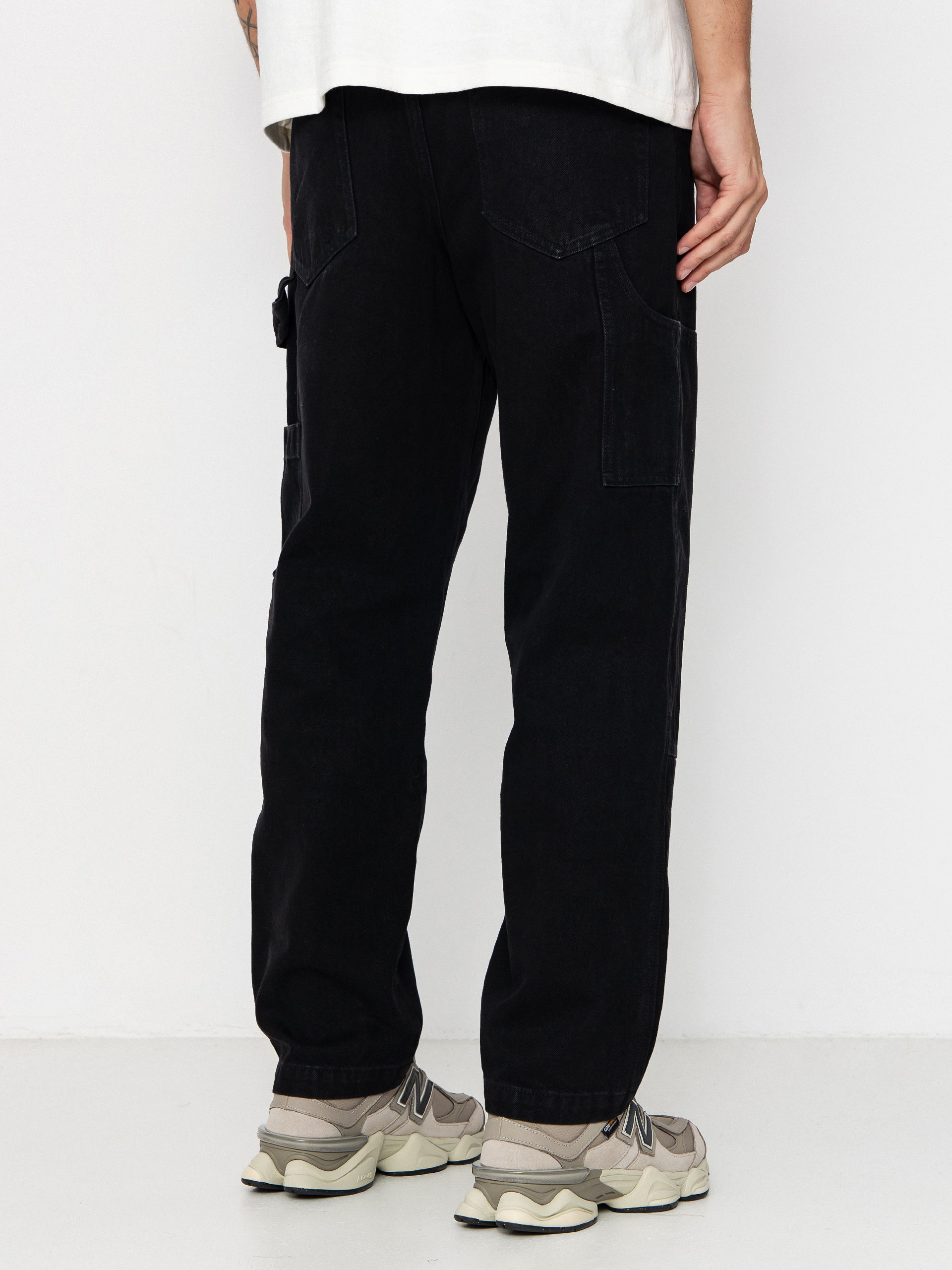 Volcom Pants Karpendter Lse Tprd Denim (black)