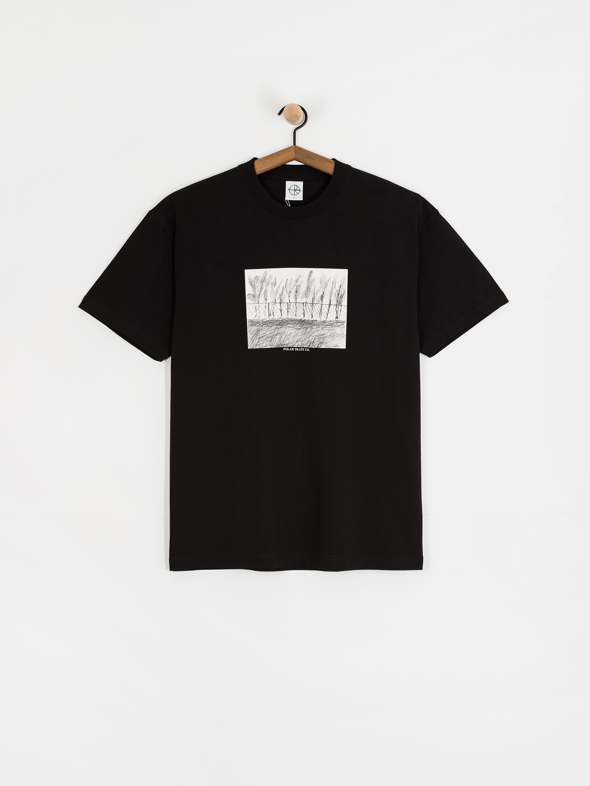 Polar Skate Fence T-Shirt (black)