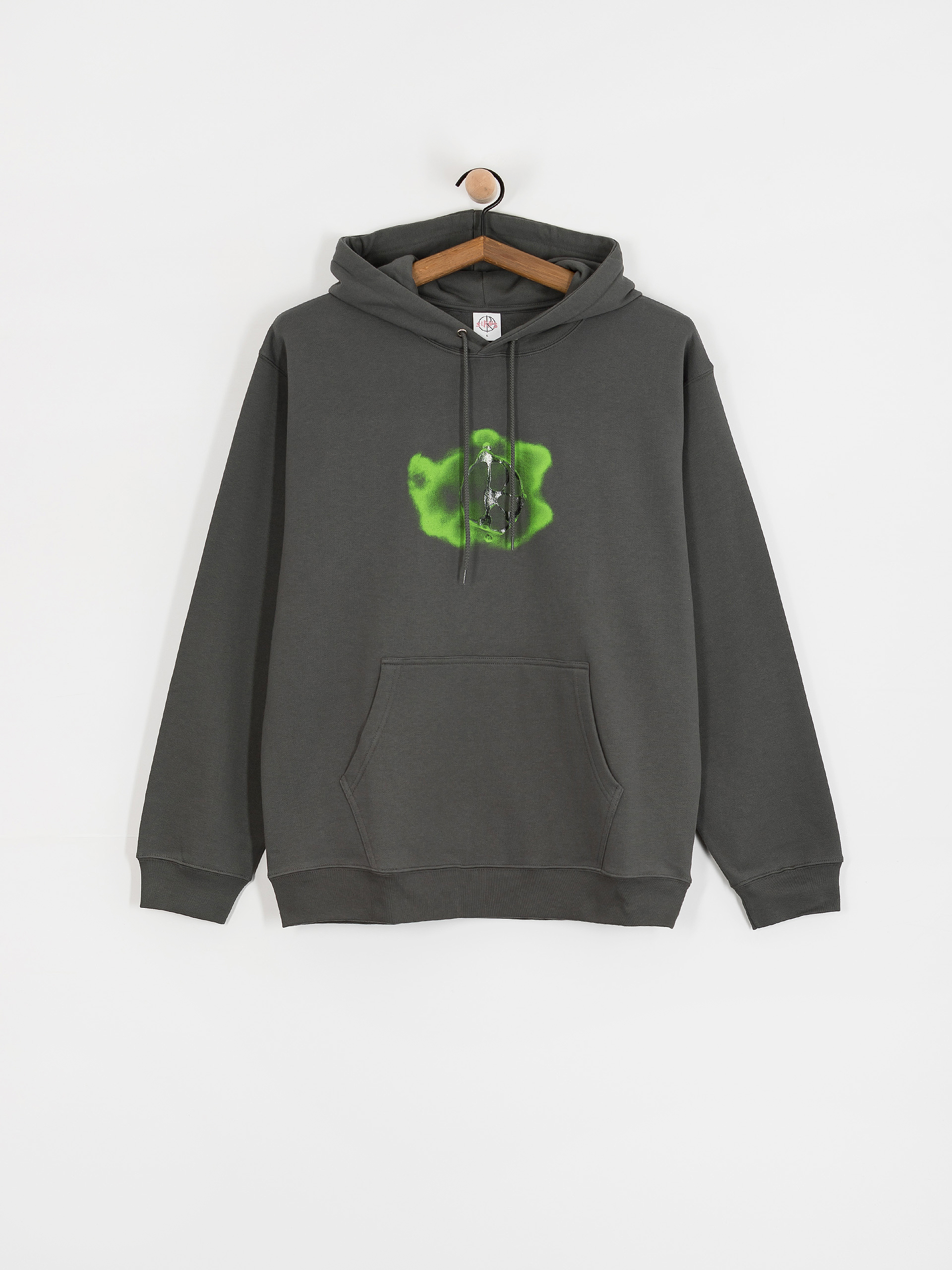 Polar Skate Dave Metal Logo HD Hoodie (graphite)