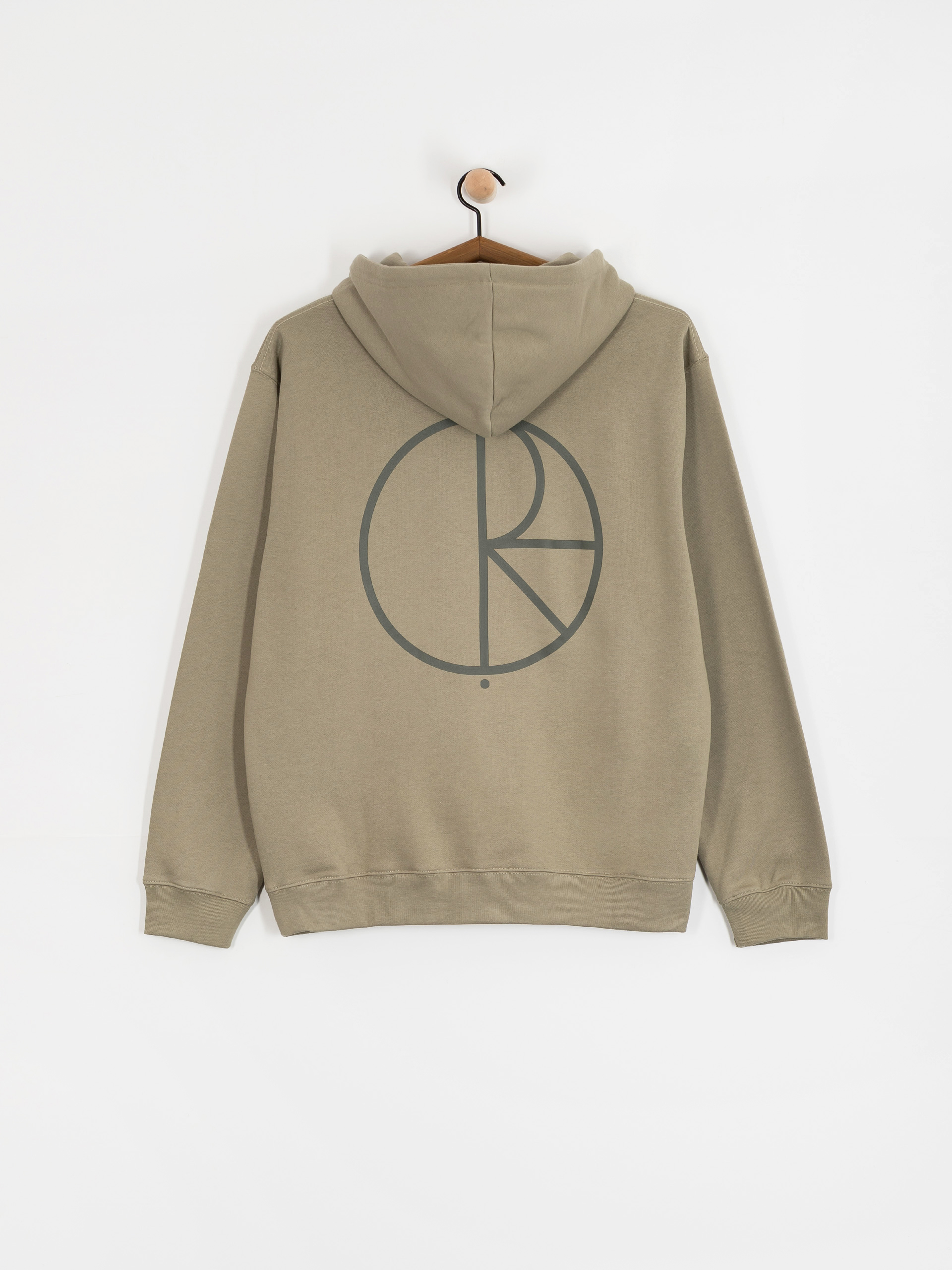 Polar Skate Dave Stroke Logo HD Hoodie (vetiver)