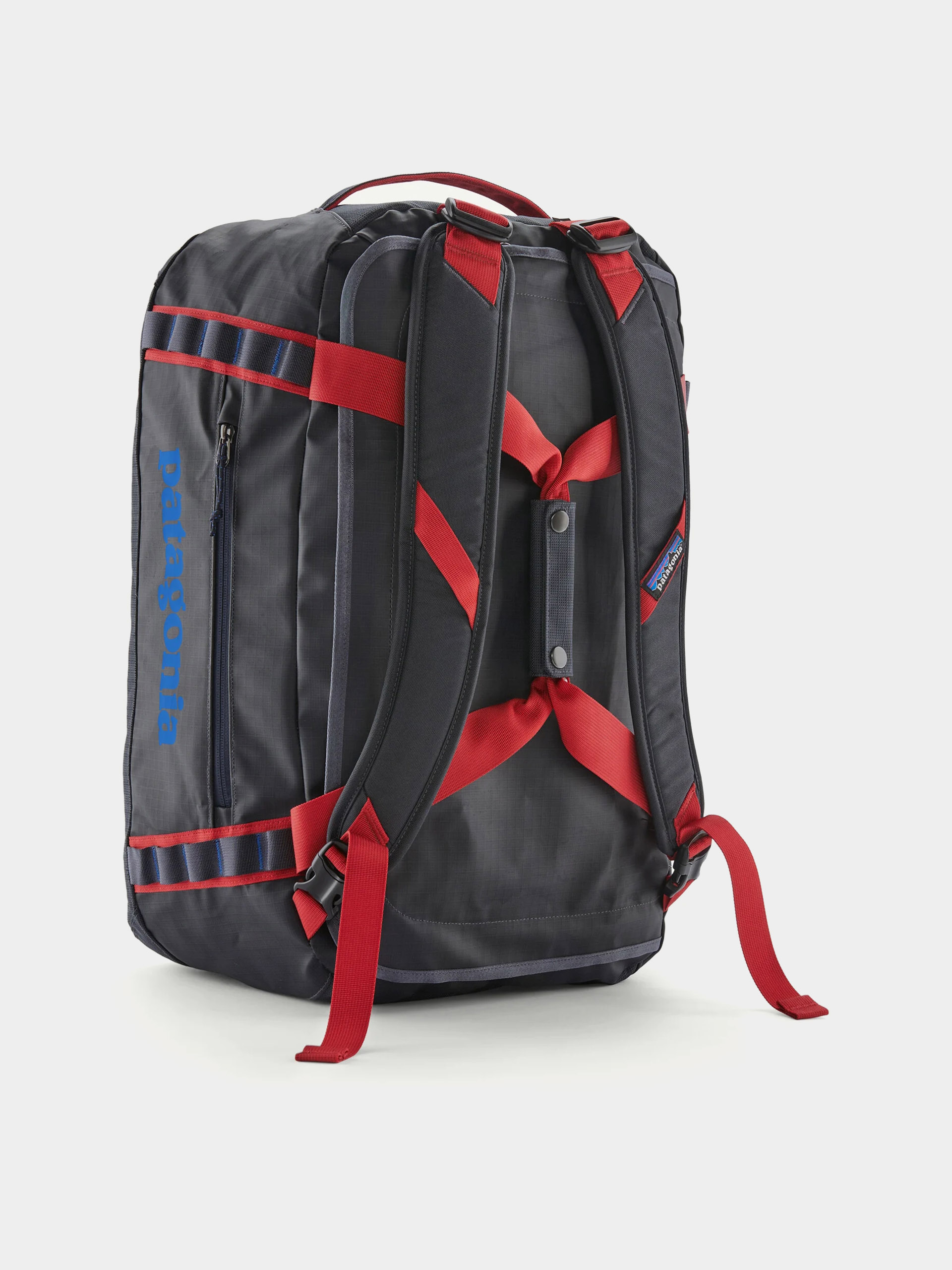 Patagonia Bag Black Hole Duffel 40L (smolder blue w/amanita red)