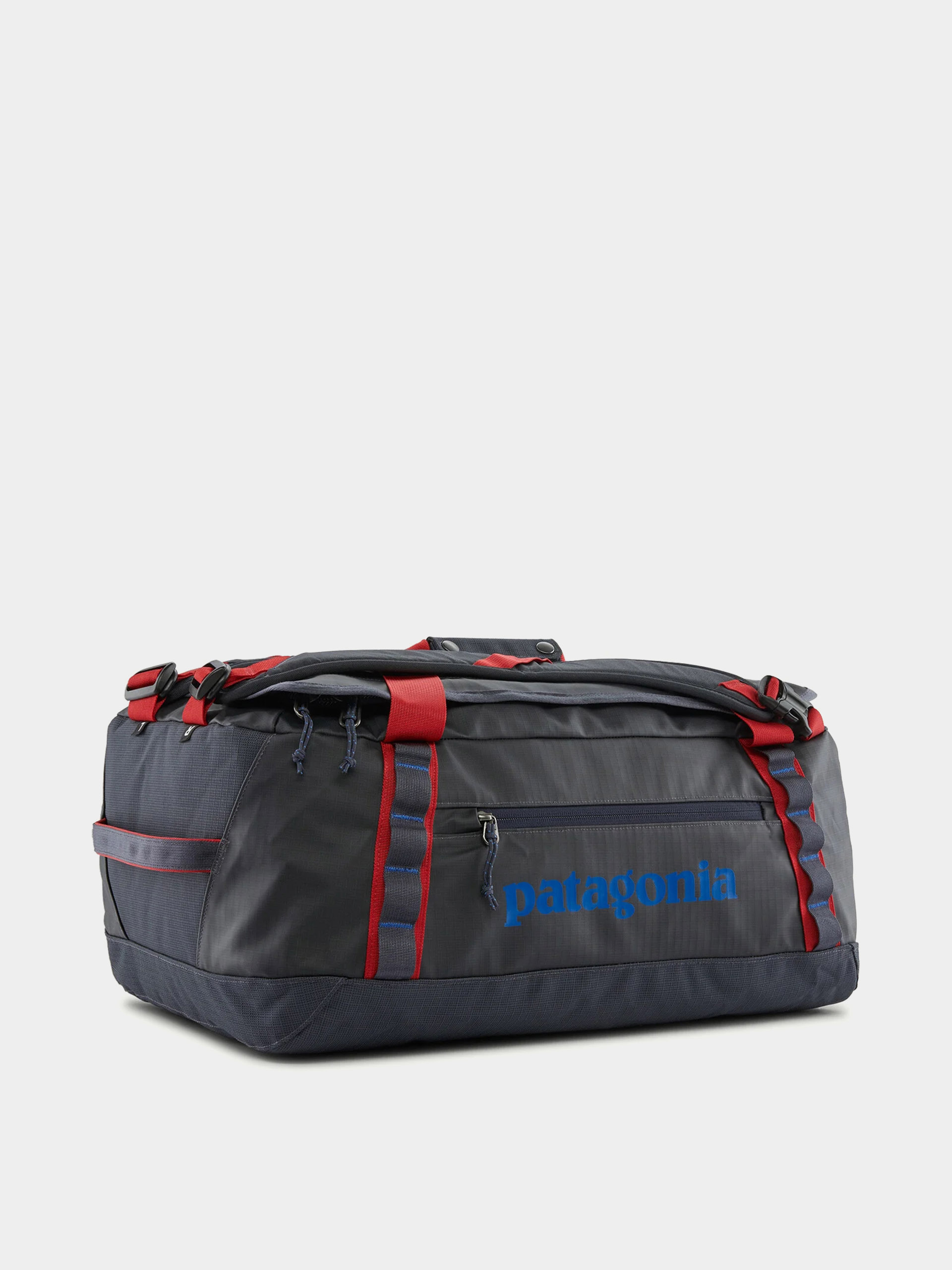 Patagonia Bag Black Hole Duffel 40L (smolder blue w/amanita red)