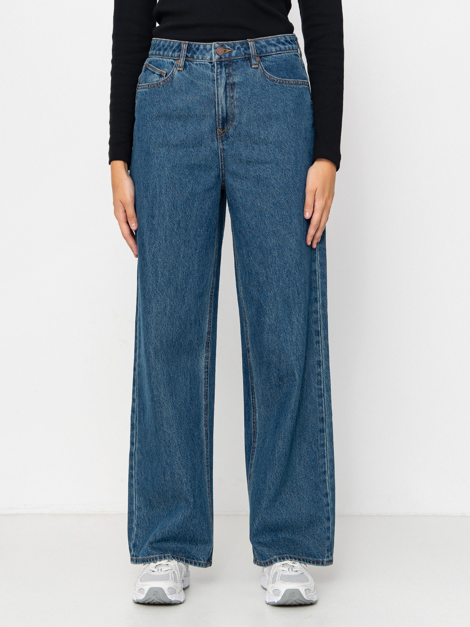 Volcom Pants Stoned Bf Hirise Wmn (indigo ridge wash)