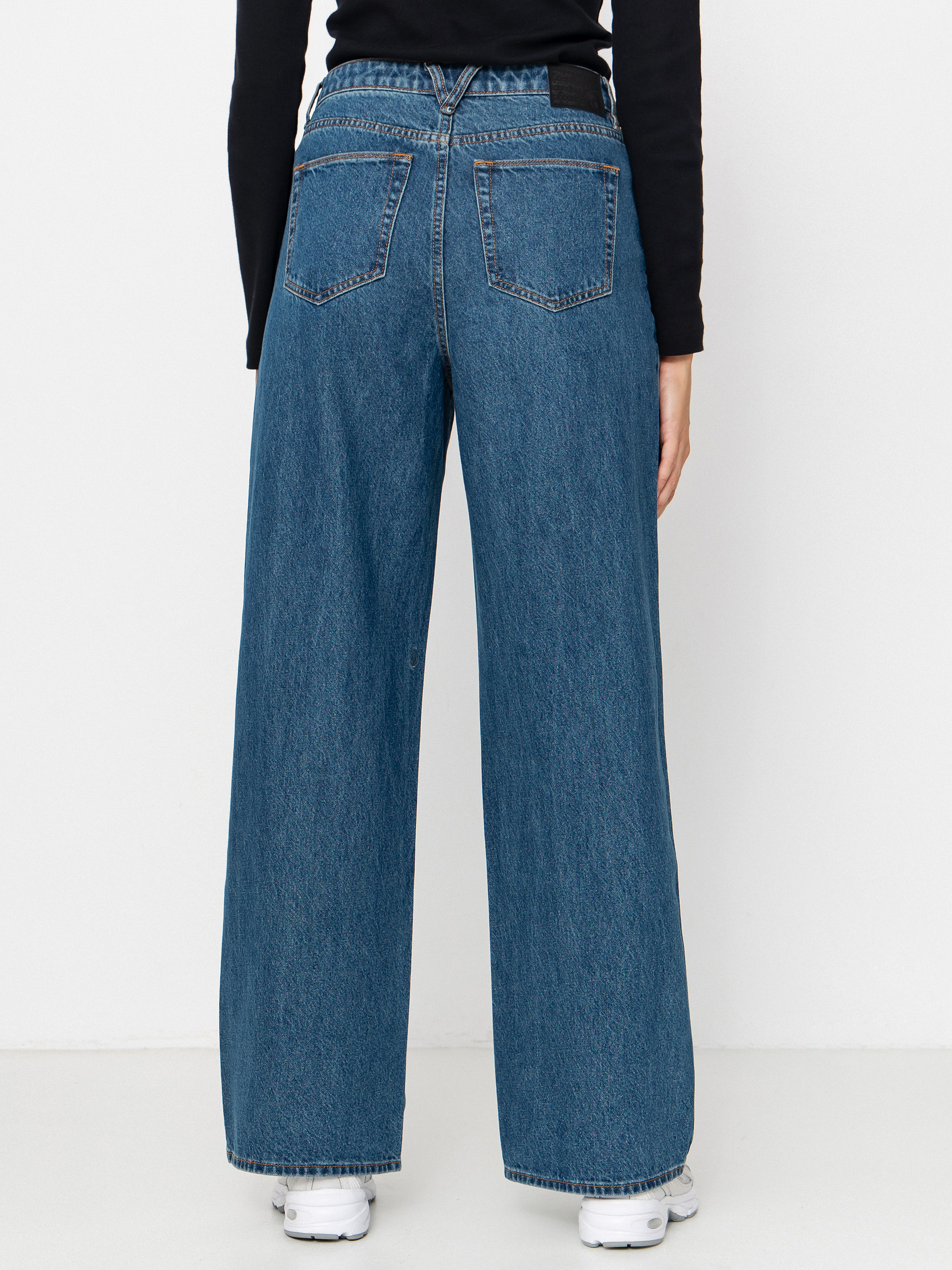 Volcom Hose Stoned Bf Hirise Wmn (indigo ridge wash)