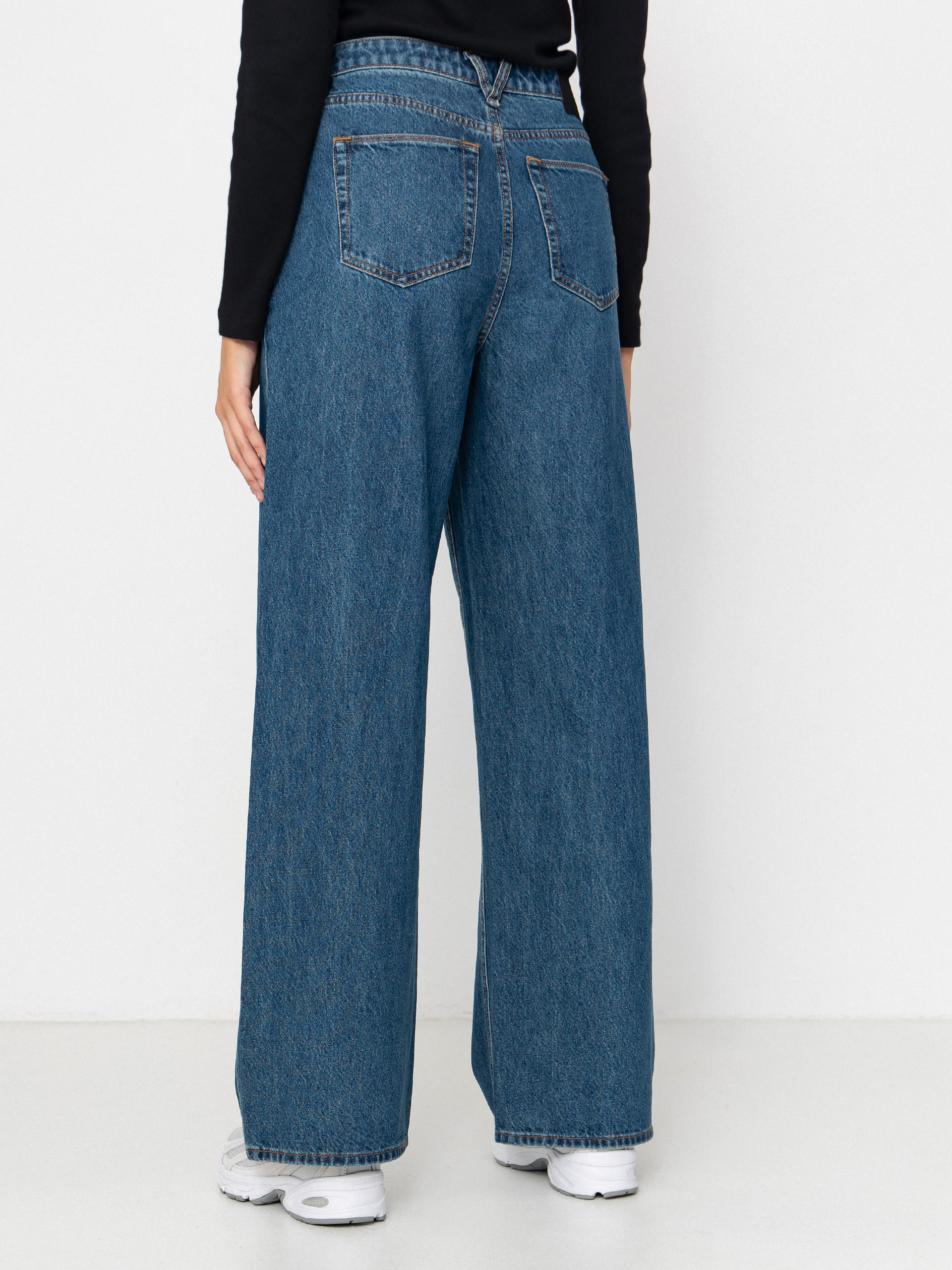 Volcom Pants Stoned Bf Hirise Wmn (indigo ridge wash)