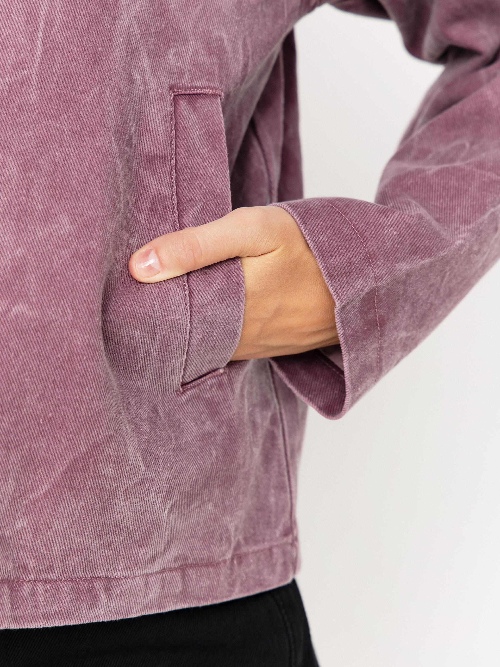 OBEY Jacket Donovan Zip Wmn (tulip wrinkle wash)