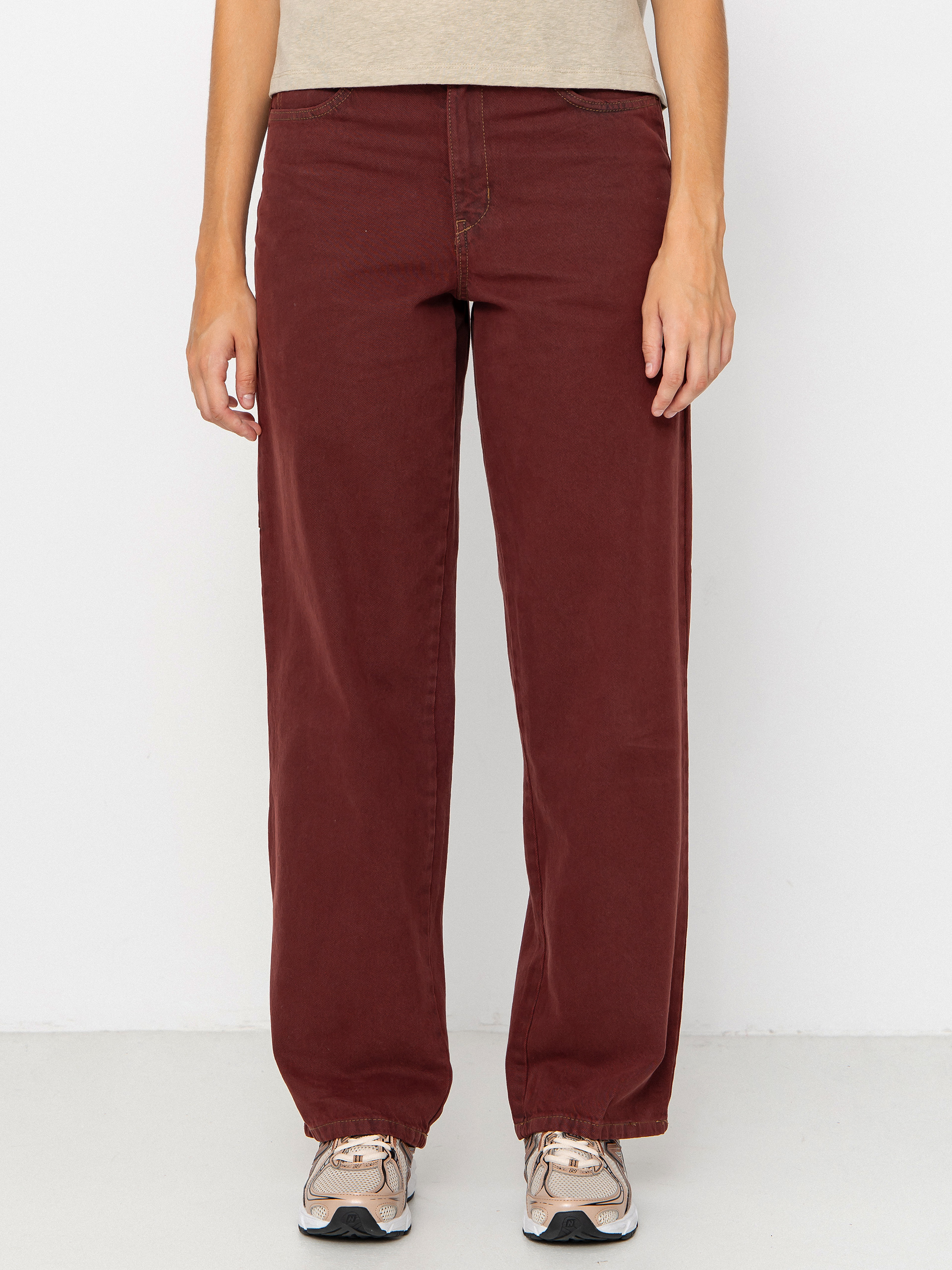 Dickies Herndon Wmn Pants - burgundy (andorra)