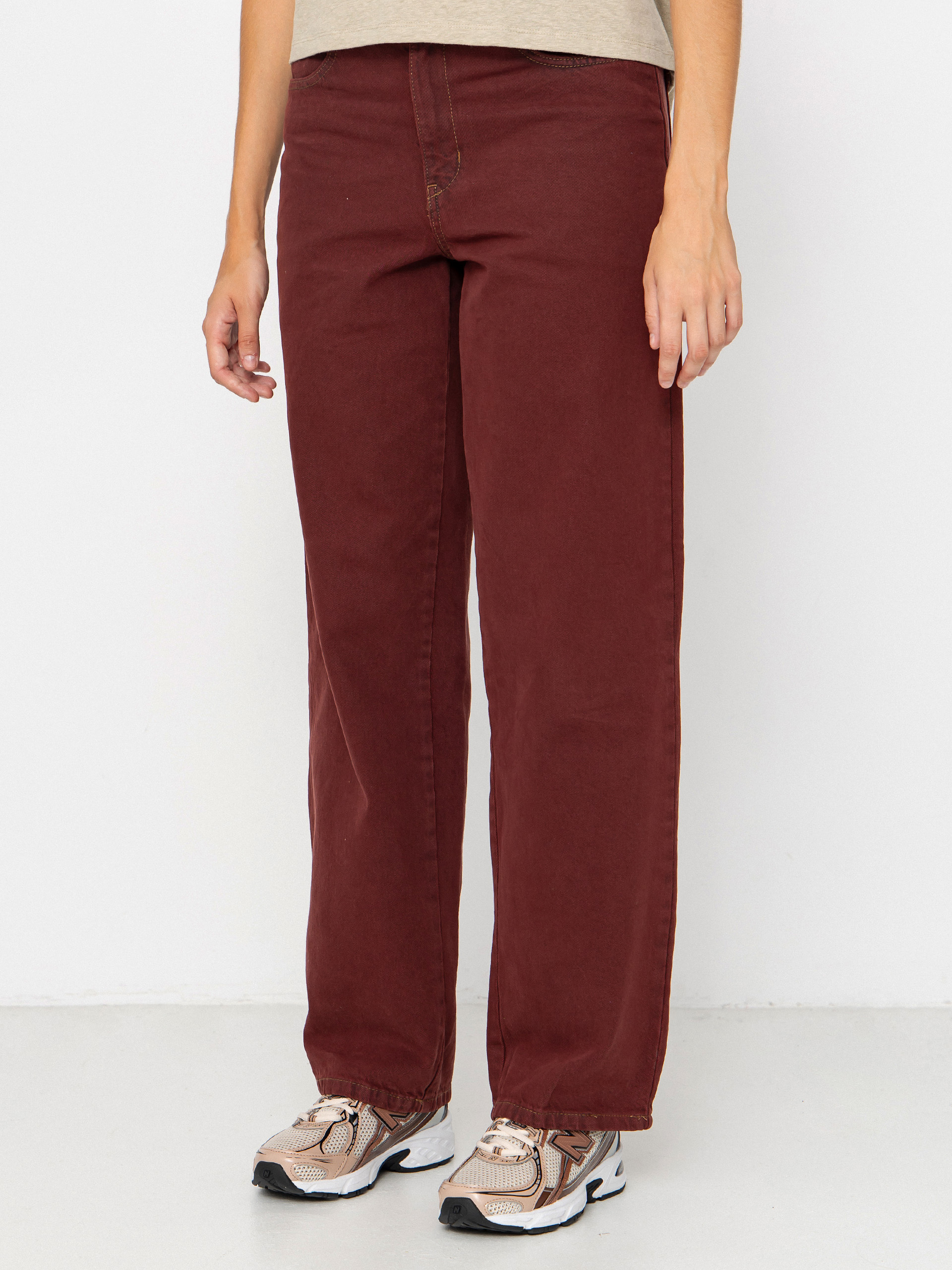 Dickies Herndon Wmn Pants - burgundy (andorra)