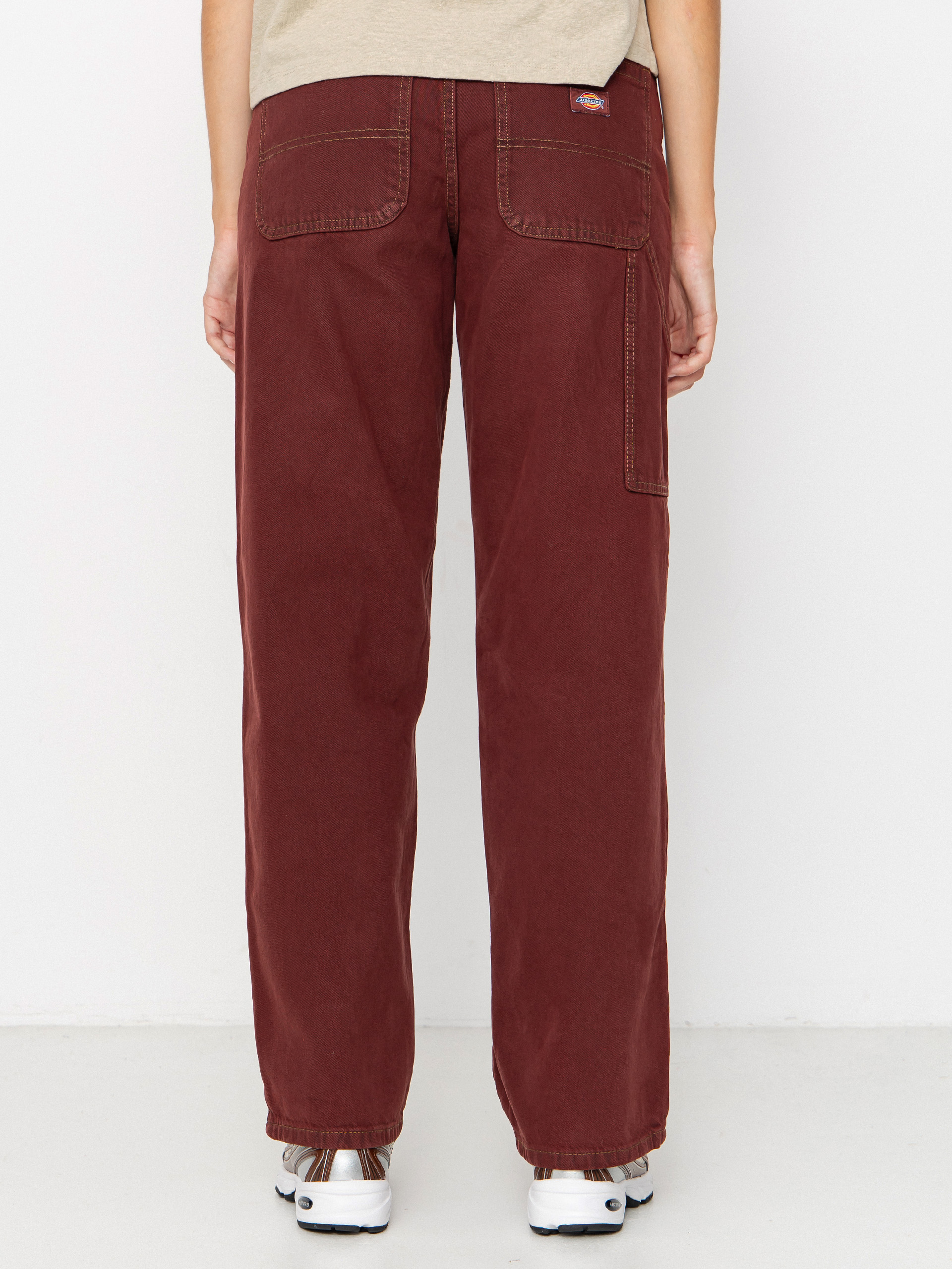 Dickies Herndon Wmn Pants - burgundy (andorra)