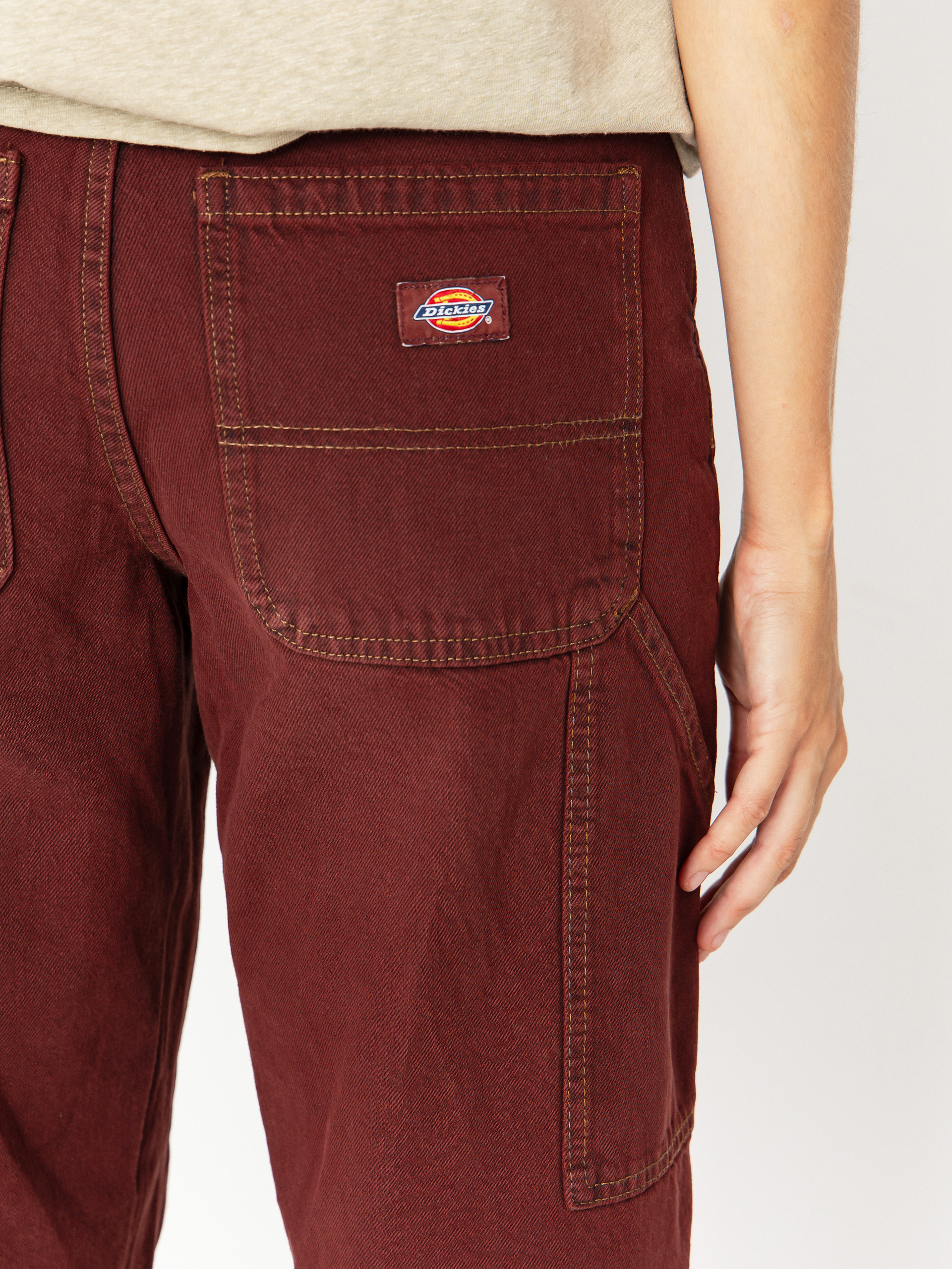 Dickies Herndon Wmn Pants - burgundy (andorra)