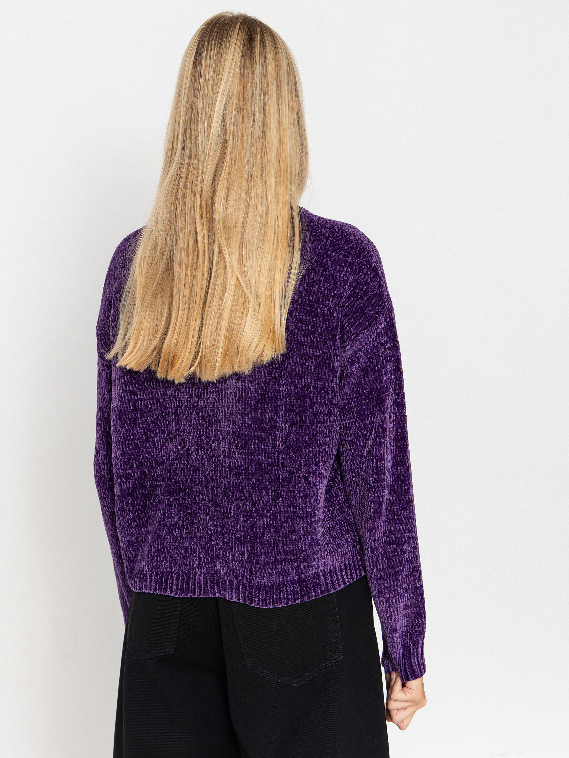 Volcom Pulli Bubble Tease Sweater Wmn (acai)