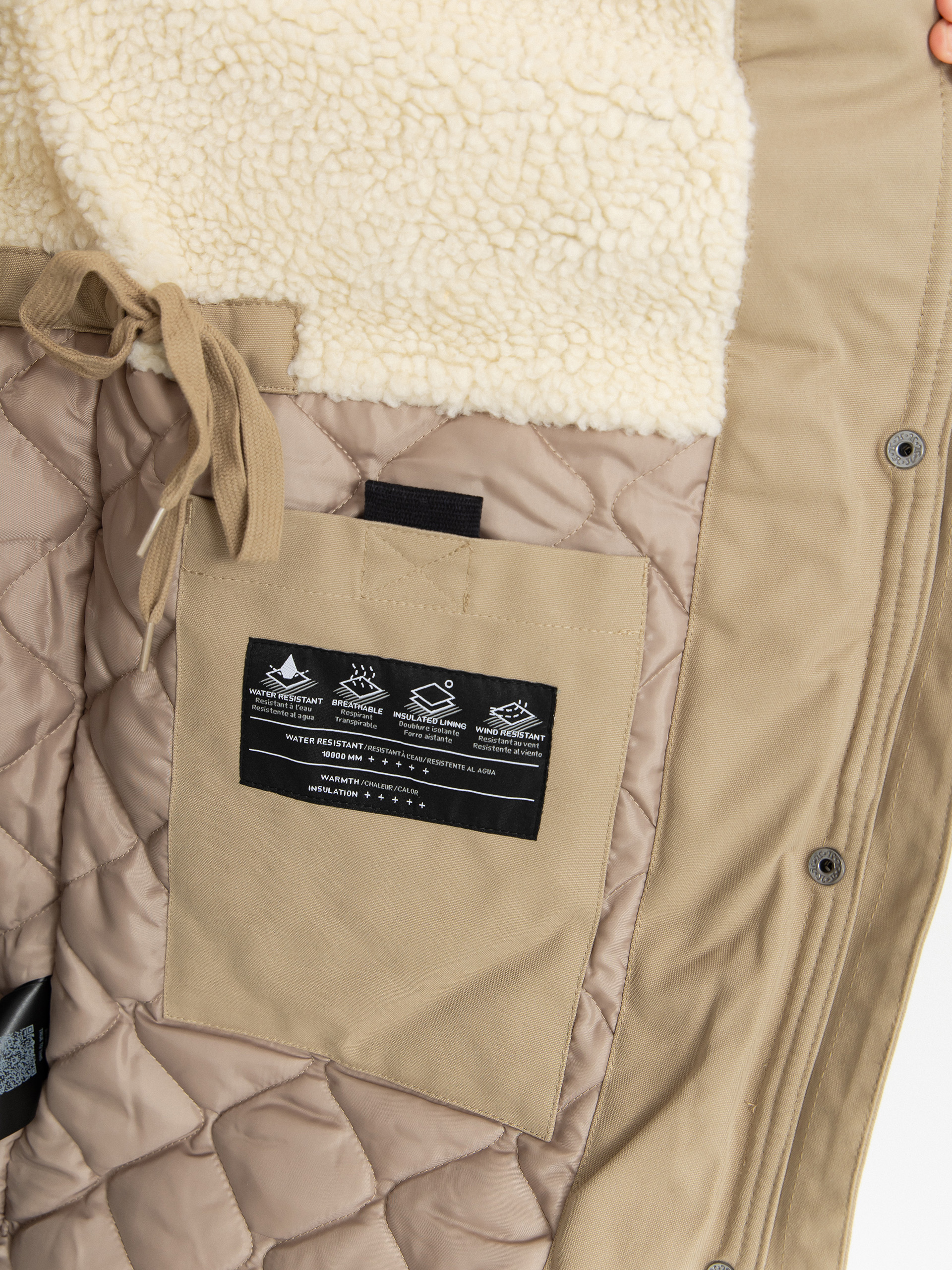 Volcom Jacket Somestone 10K Parka Wmn (khaki)