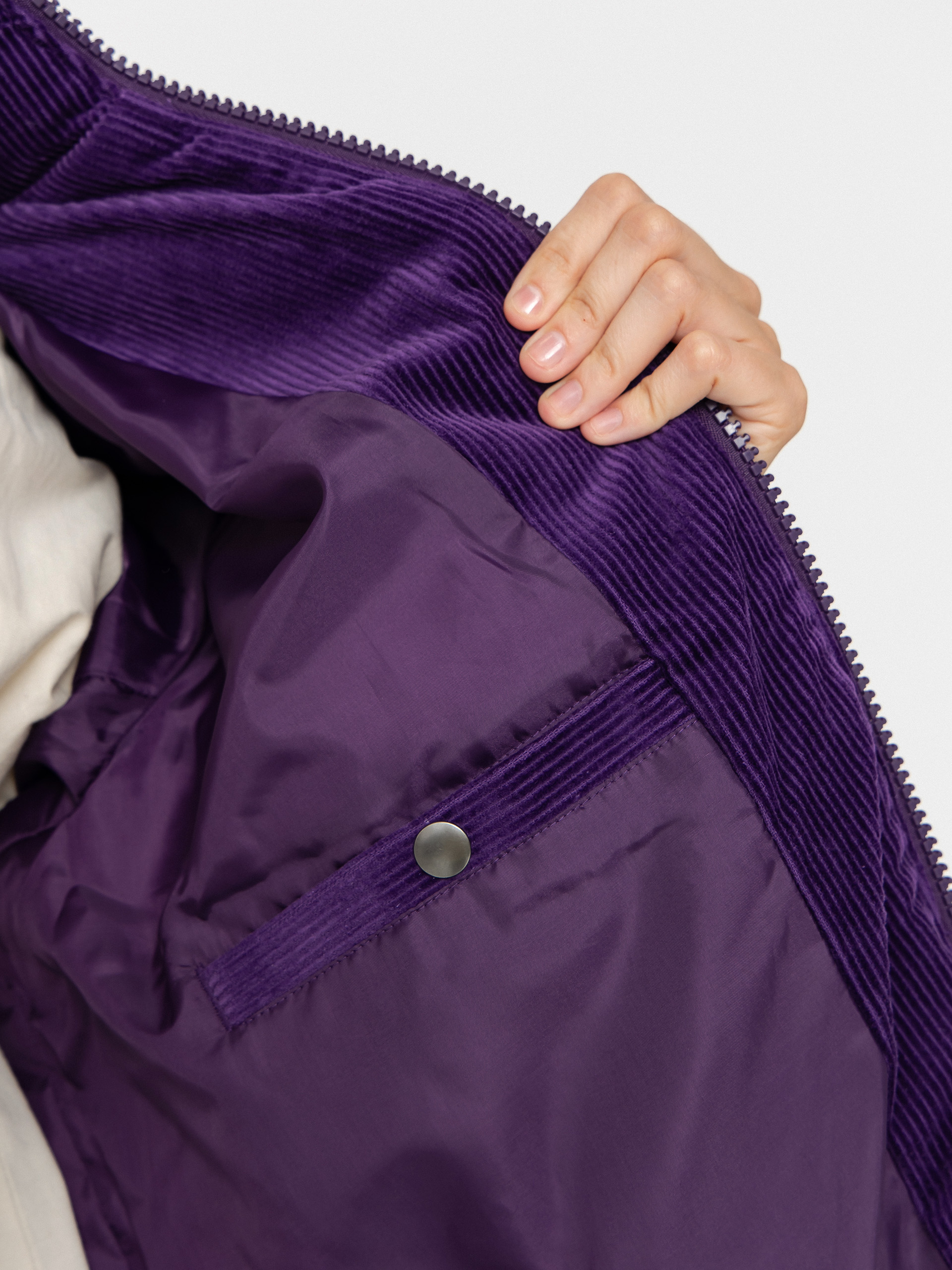 Volcom Jacket Cord'n Stone Puff Wmn (acai)