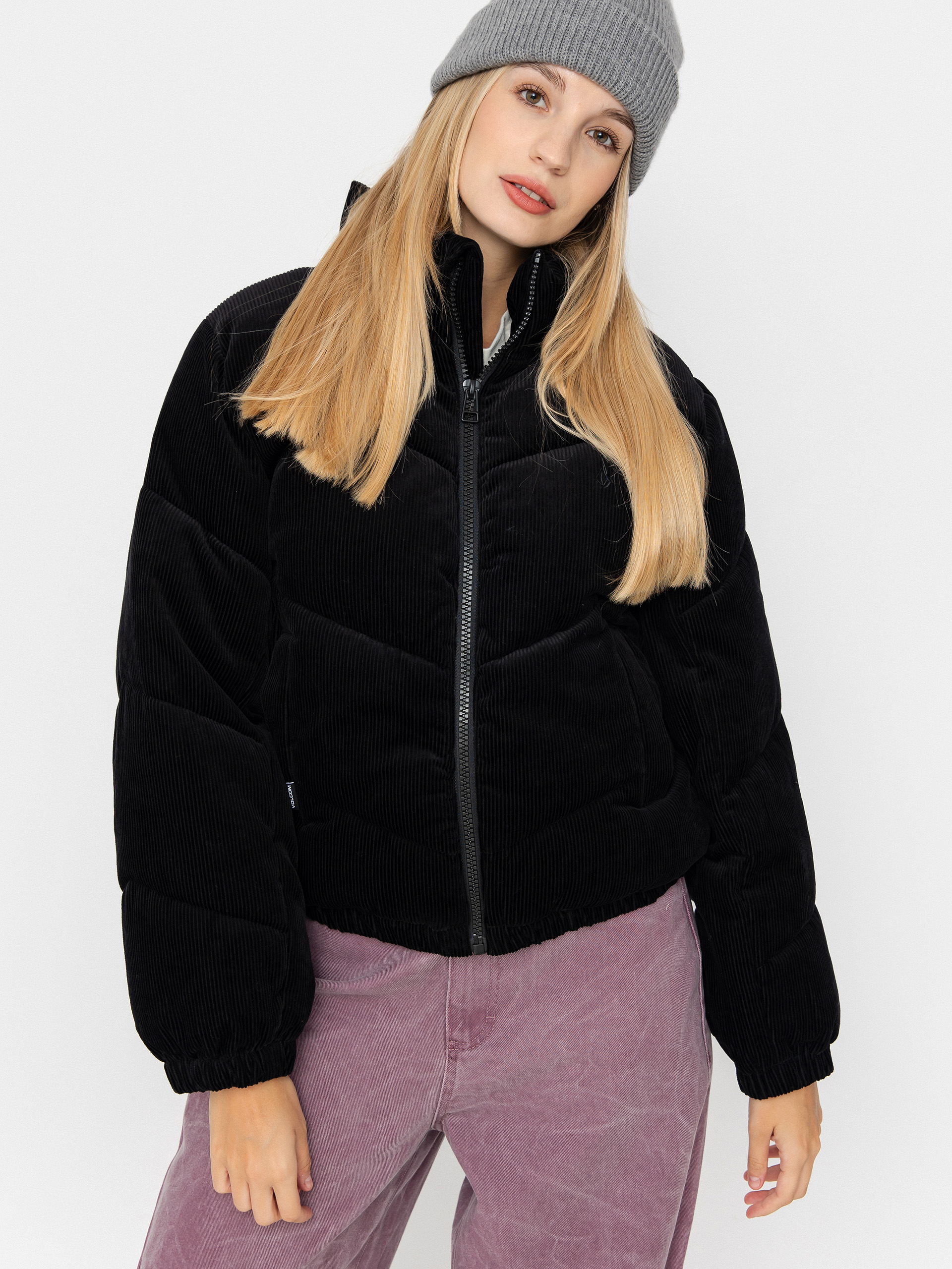 Volcom Jacket Cord'n Stone Puff Wmn - violet (acai)