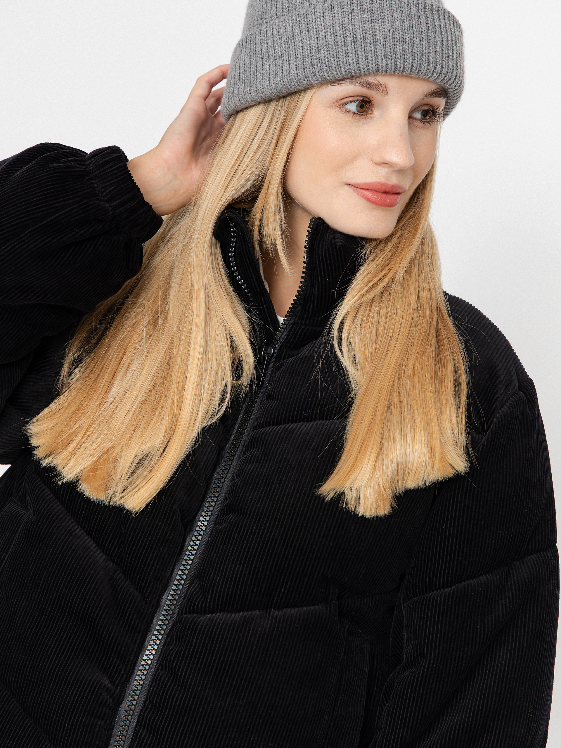 Volcom Jacket Cord'n Stone Puff Wmn (black)