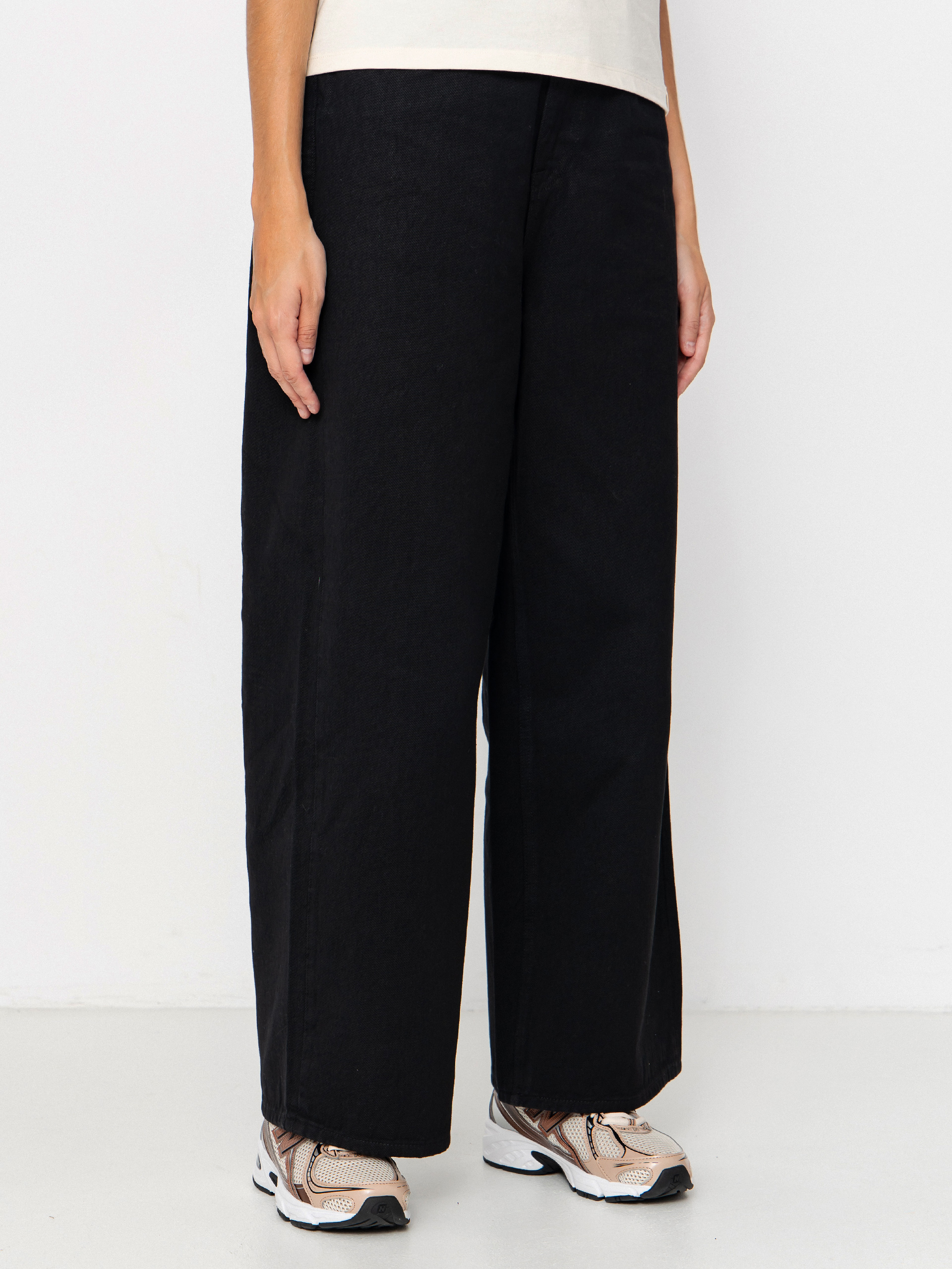 Volcom Pants Beeggy Denim Wmn (black combo)